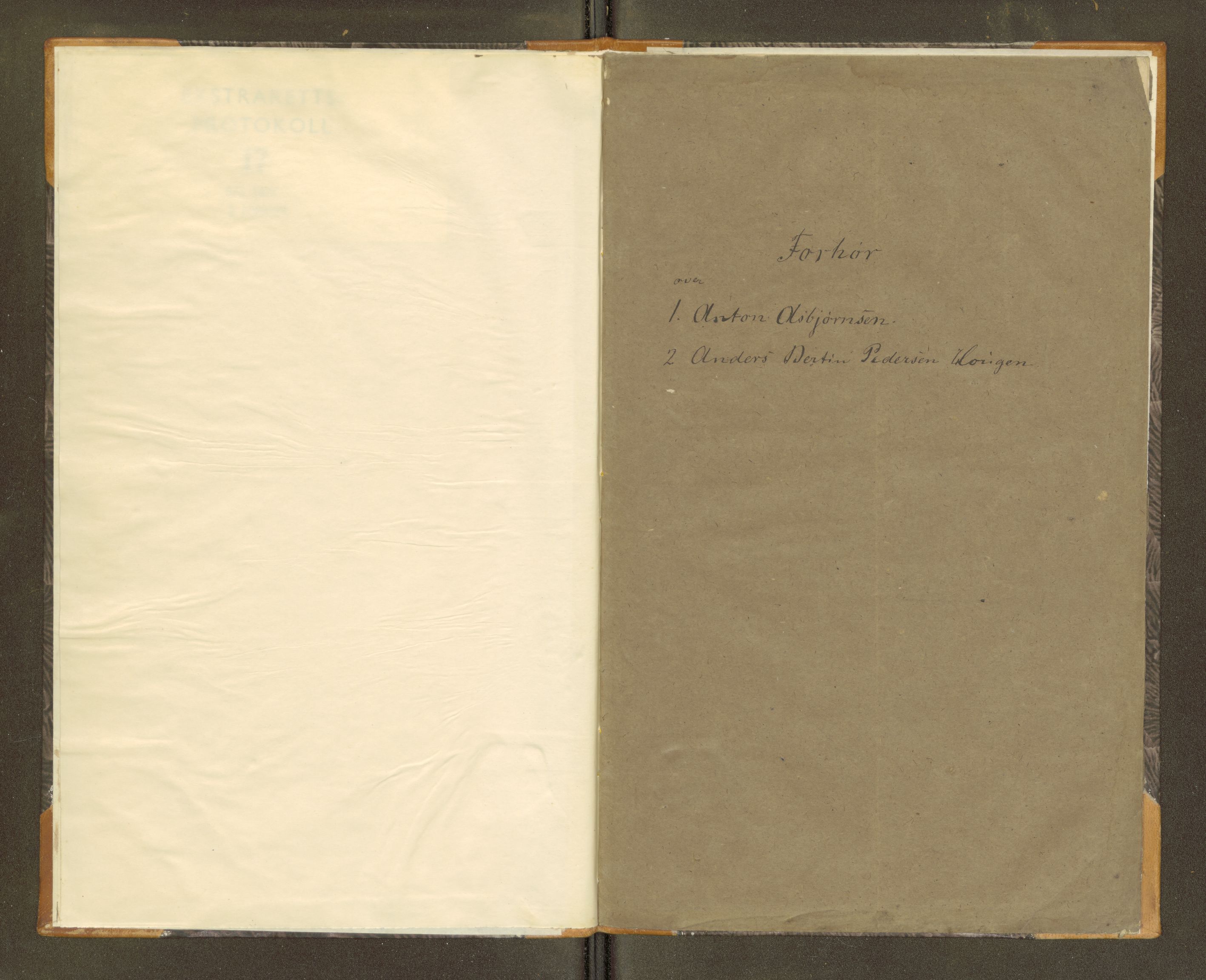 Vesterålen sorenskriveri, SAT/A-4180/1/1/1B/L0017: Ekstrarettsprotokoll, 1877