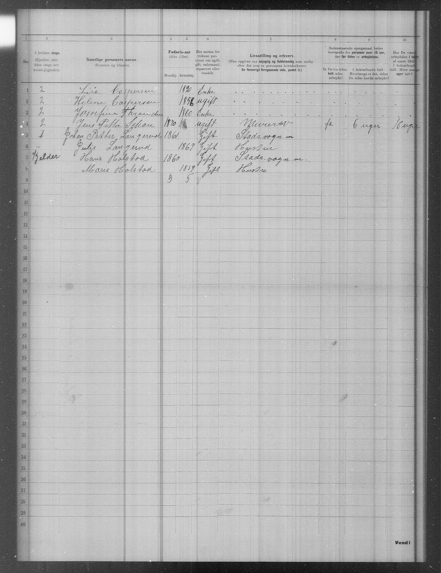 OBA, Municipal Census 1902 for Kristiania, 1902, p. 15862