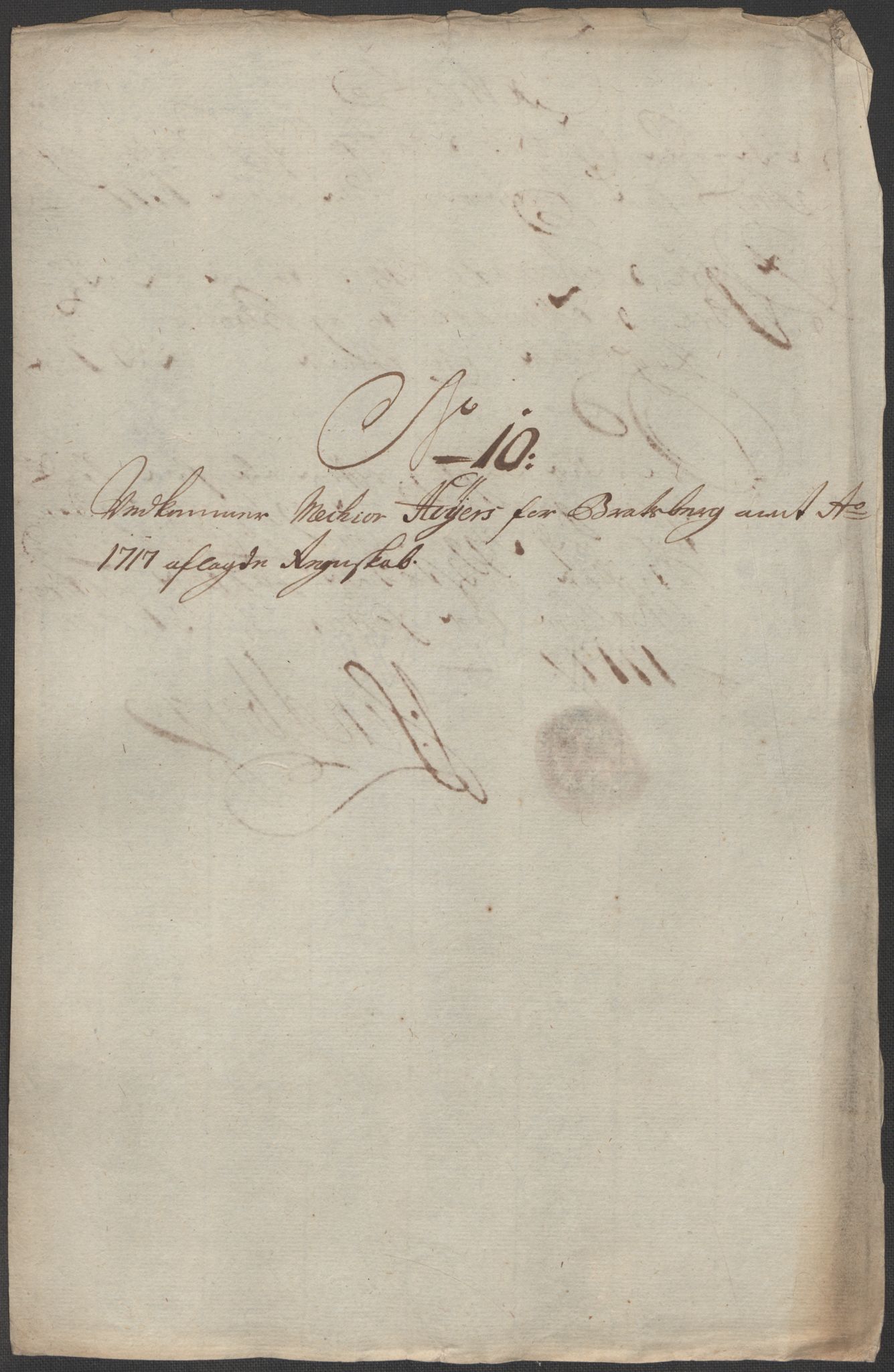 Rentekammeret inntil 1814, Reviderte regnskaper, Fogderegnskap, RA/EA-4092/R36/L2129: Fogderegnskap Øvre og Nedre Telemark og Bamble, 1717, p. 167