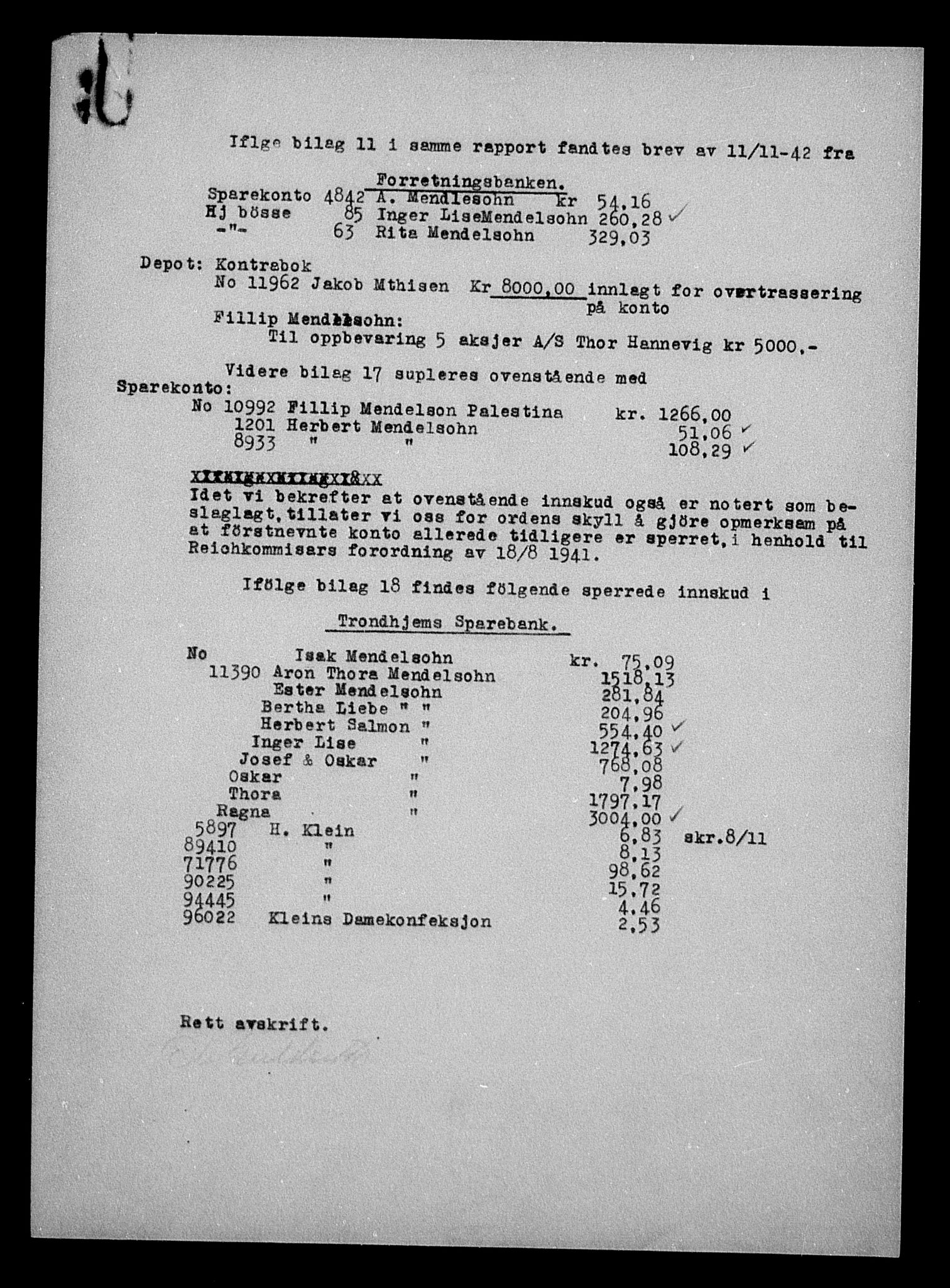 Justisdepartementet, Tilbakeføringskontoret for inndratte formuer, AV/RA-S-1564/H/Hc/Hca/L0904: --, 1945-1947, p. 19