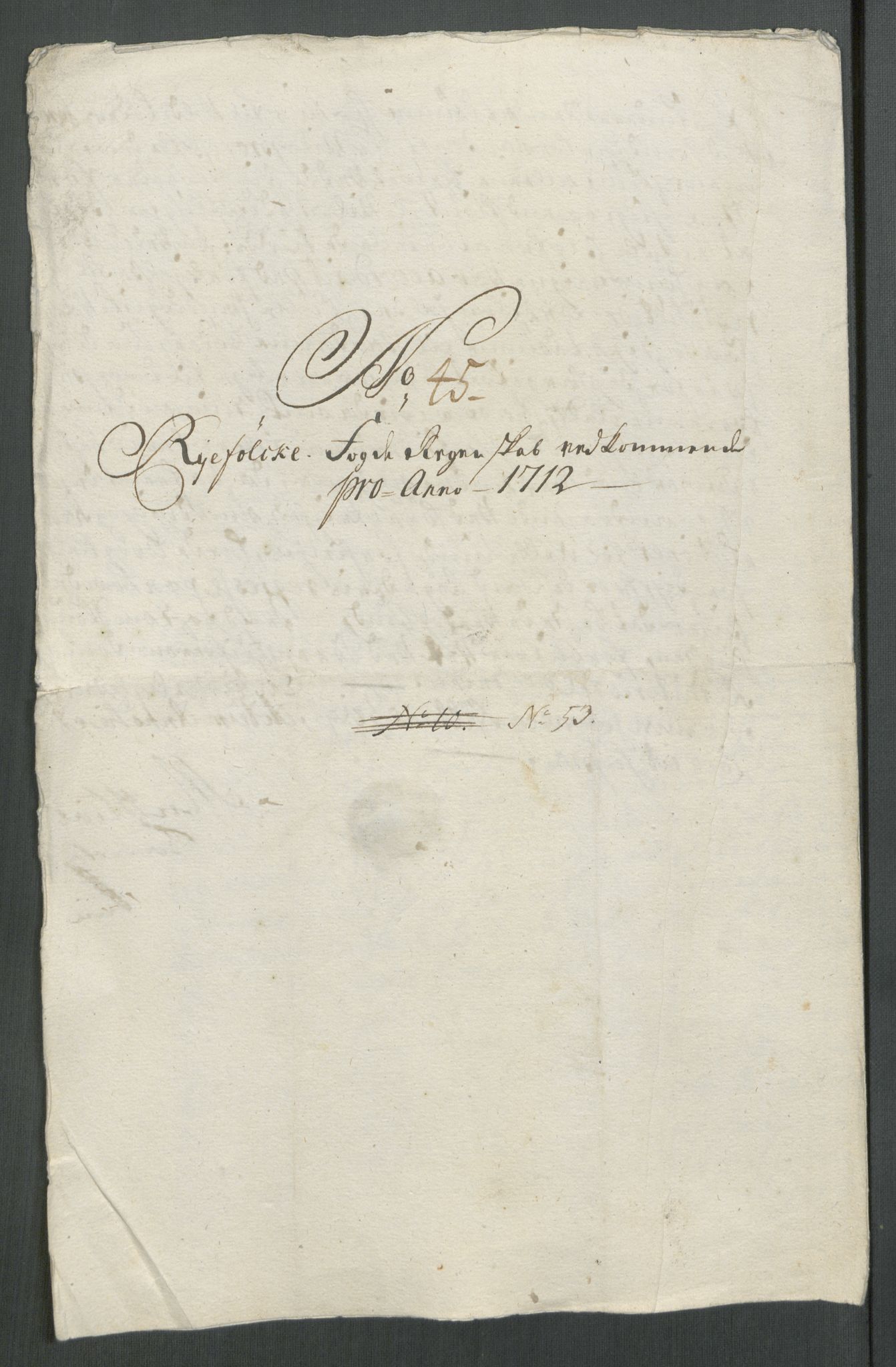 Rentekammeret inntil 1814, Reviderte regnskaper, Fogderegnskap, RA/EA-4092/R47/L2865: Fogderegnskap Ryfylke, 1712, p. 267