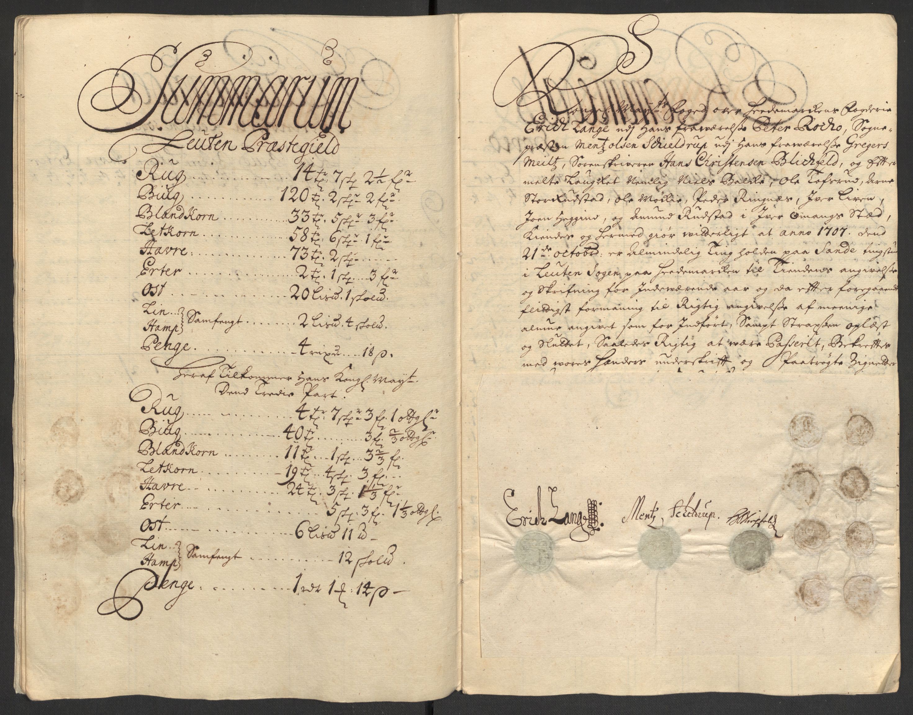 Rentekammeret inntil 1814, Reviderte regnskaper, Fogderegnskap, AV/RA-EA-4092/R16/L1043: Fogderegnskap Hedmark, 1706-1707, p. 335