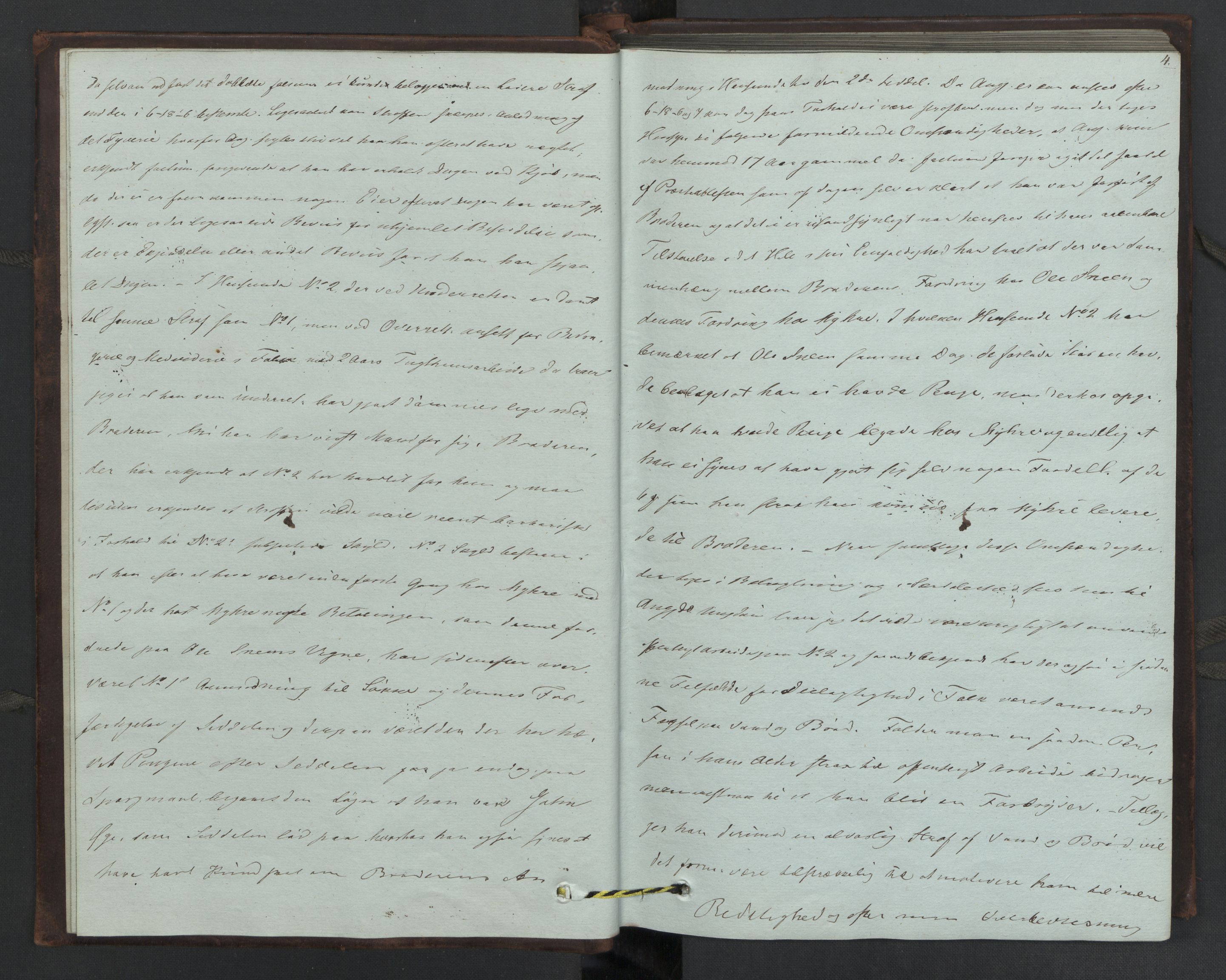 Høyesterett, AV/RA-S-1002/E/Eb/Eba/L0025/0001: Voteringsprotokoller / Voteringsprotokoll, 1837, p. 3b-4a