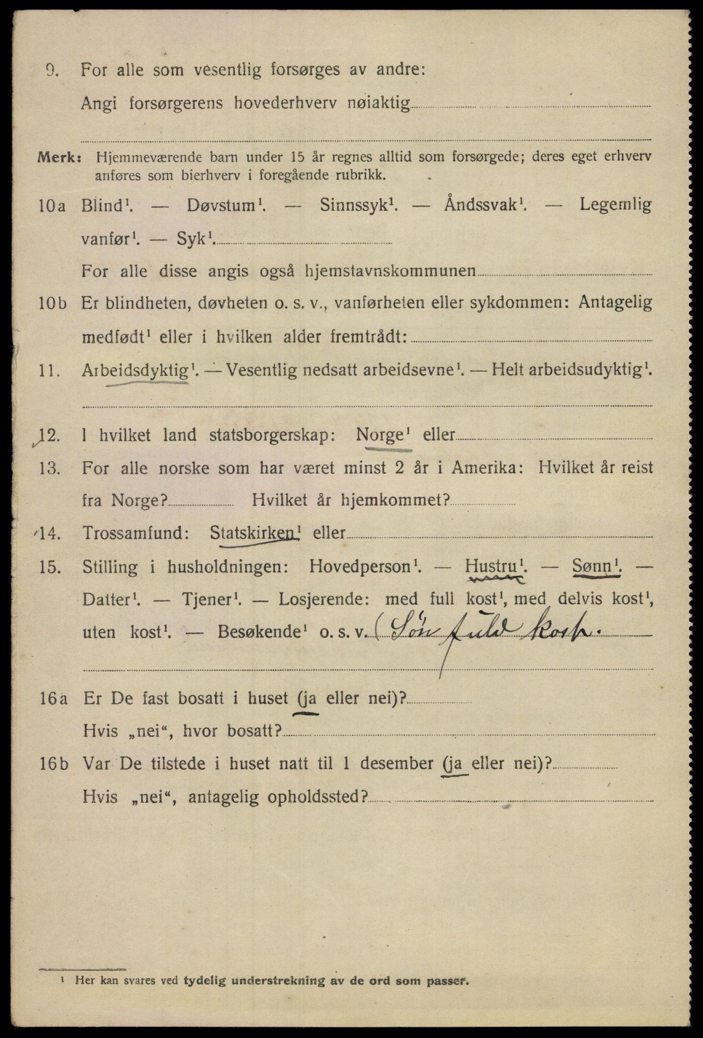 SAO, 1920 census for Kristiania, 1920, p. 148890