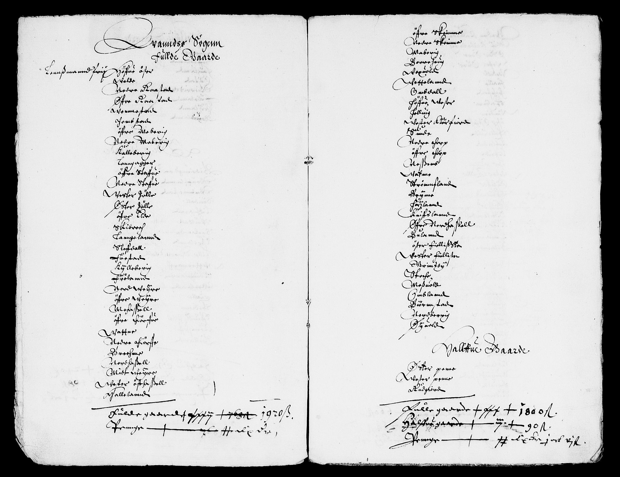 Rentekammeret inntil 1814, Reviderte regnskaper, Lensregnskaper, AV/RA-EA-5023/R/Rb/Rbr/L0011: Lista len, 1636-1639