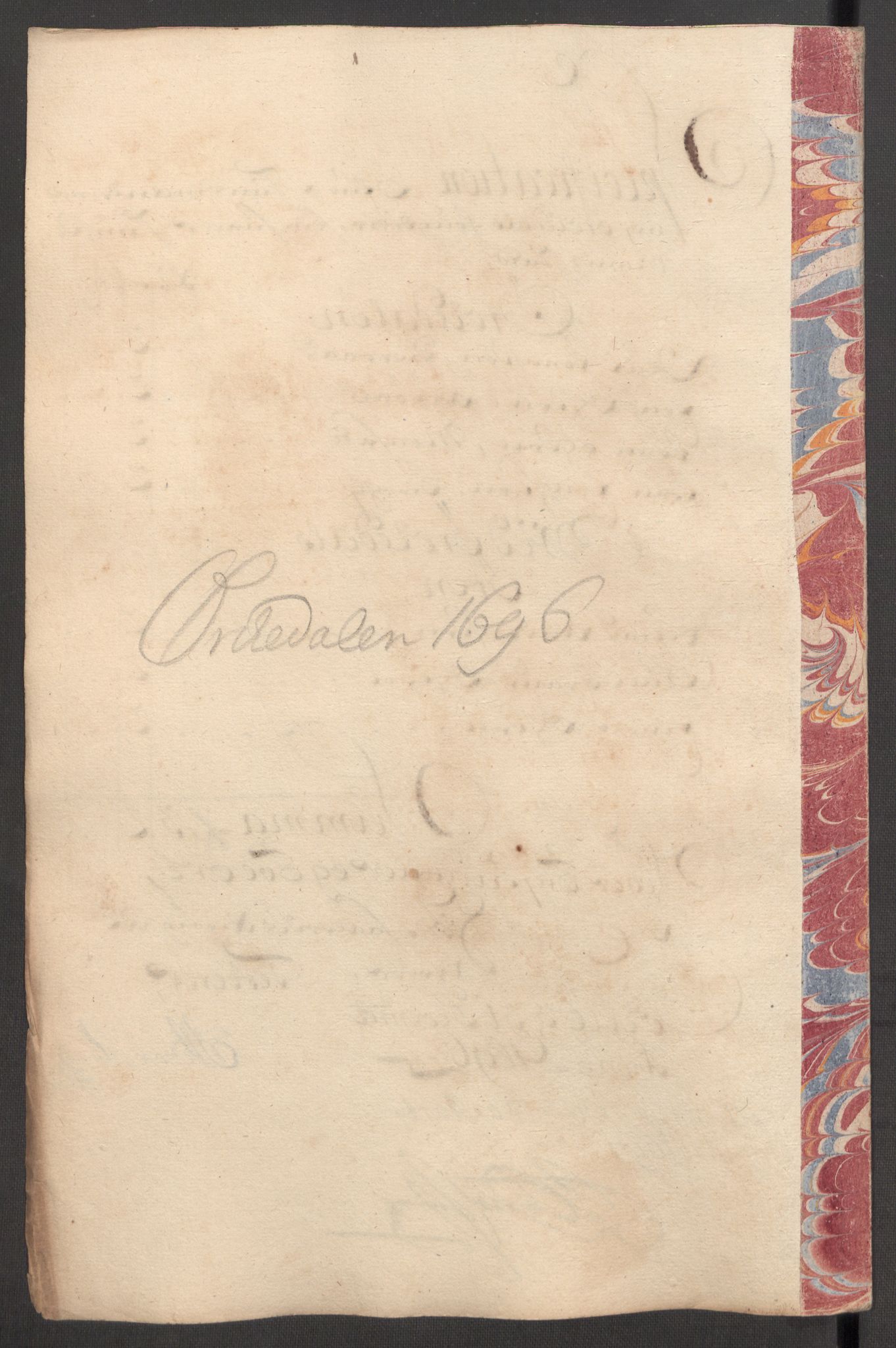 Rentekammeret inntil 1814, Reviderte regnskaper, Fogderegnskap, RA/EA-4092/R60/L3946: Fogderegnskap Orkdal og Gauldal, 1696, p. 211