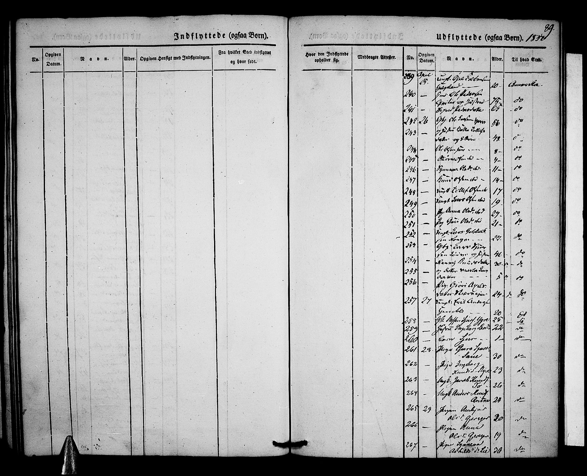 Voss sokneprestembete, SAB/A-79001/H/Haa: Parish register (official) no. A 15, 1845-1855, p. 89