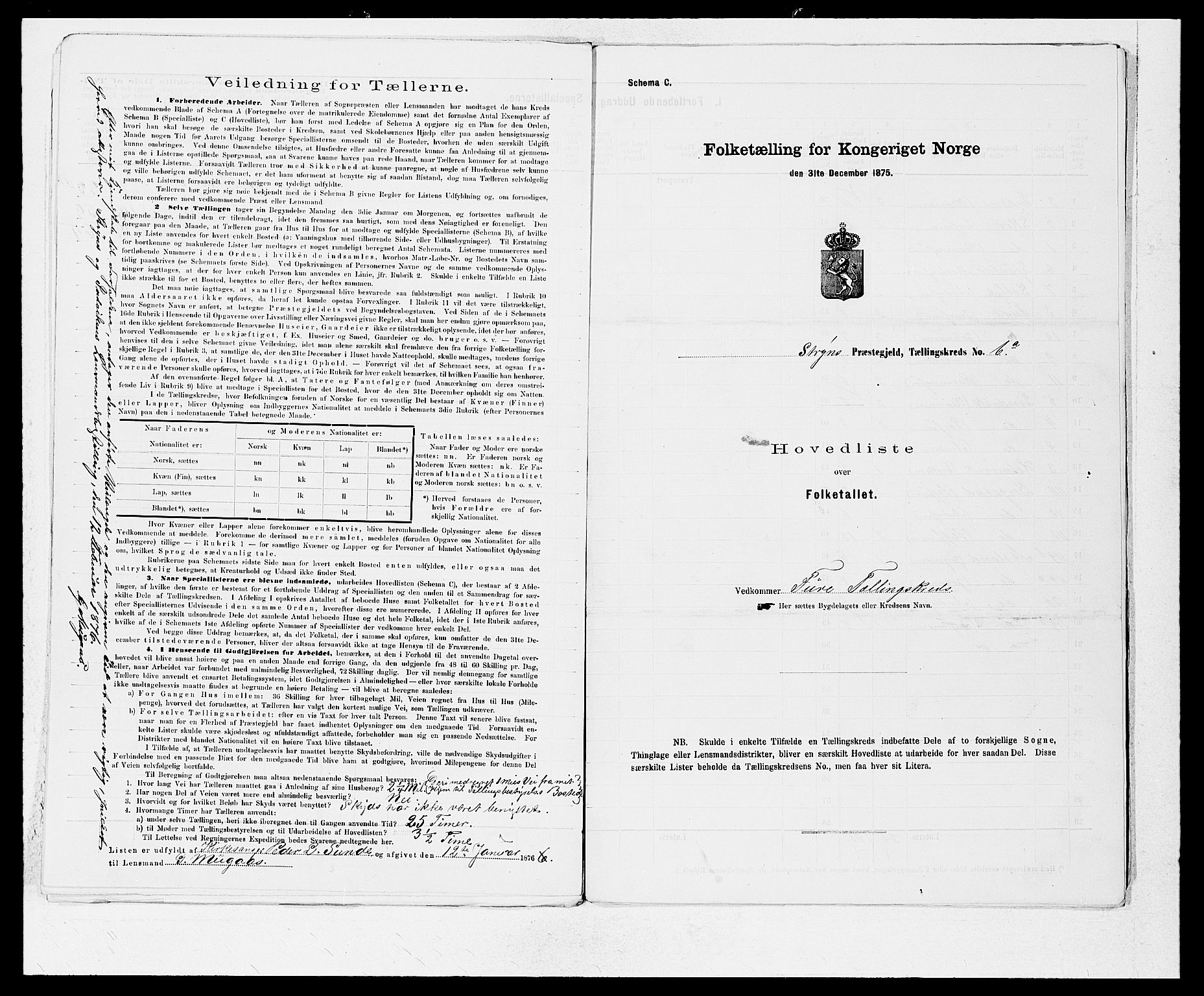 SAB, 1875 Census for 1448P Stryn, 1875, p. 12