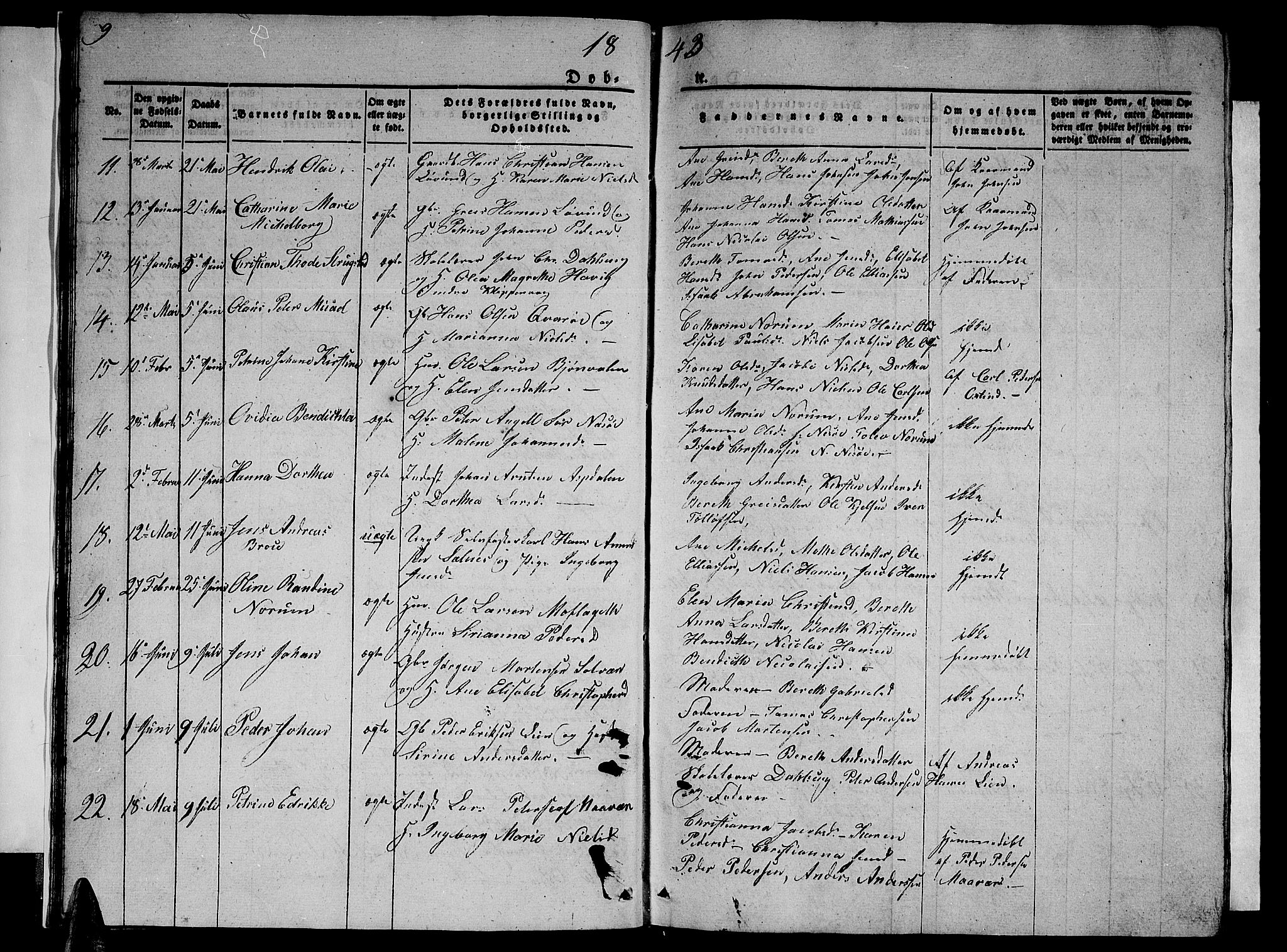 Ministerialprotokoller, klokkerbøker og fødselsregistre - Nordland, AV/SAT-A-1459/839/L0572: Parish register (copy) no. 839C02, 1841-1873, p. 9