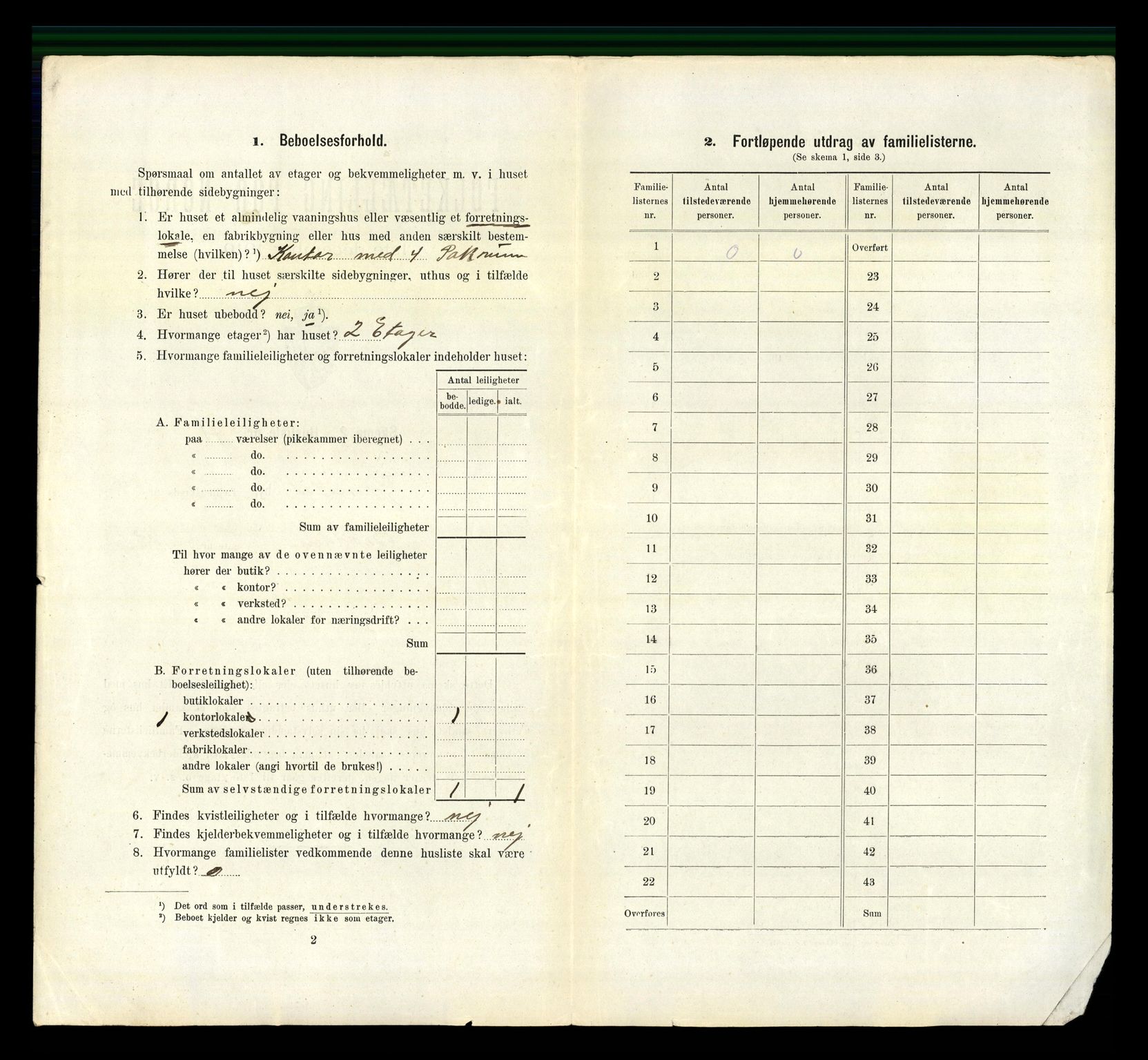 RA, 1910 census for Grimstad, 1910, p. 1343