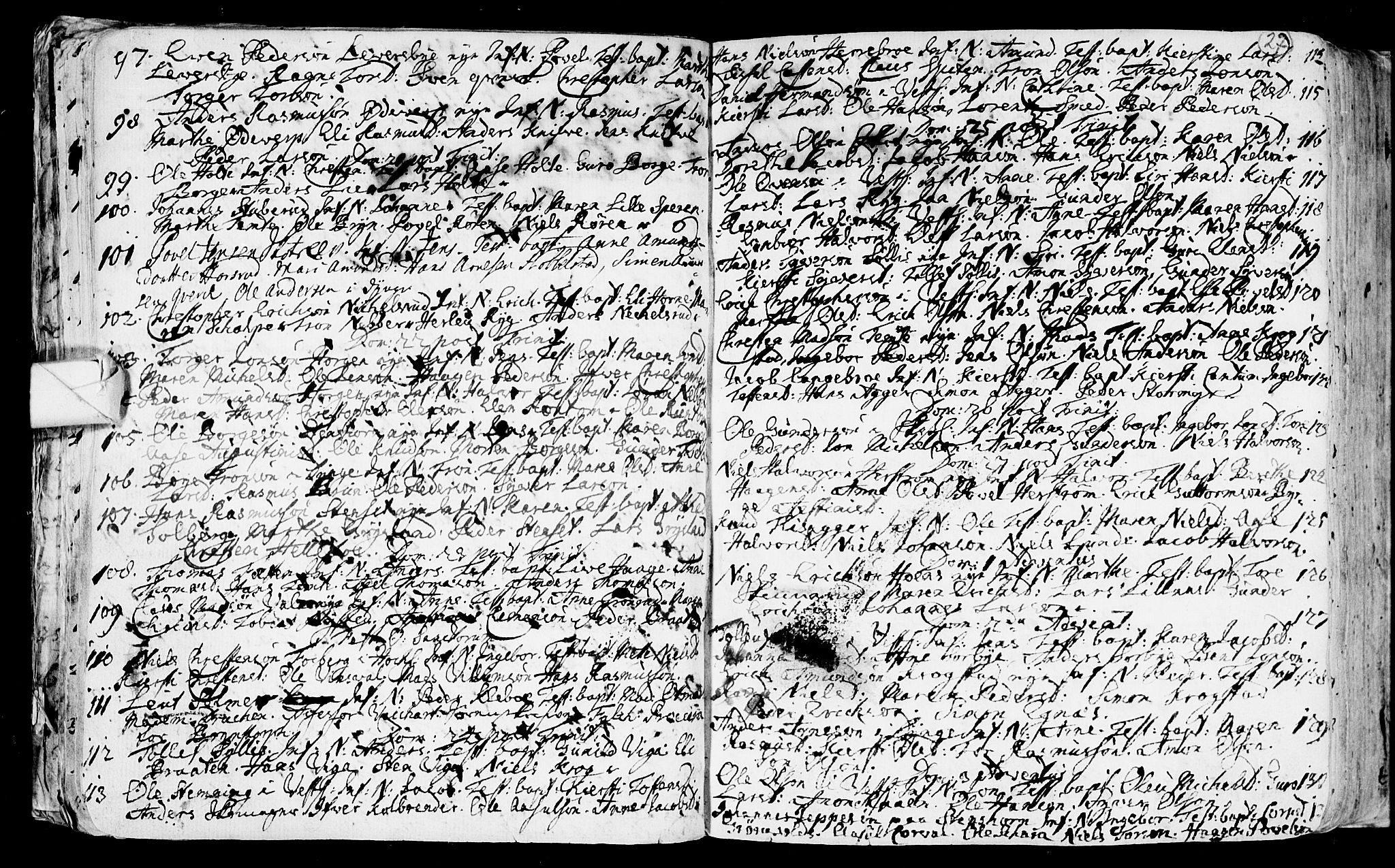 Eiker kirkebøker, AV/SAKO-A-4/F/Fa/L0003: Parish register (official) no. I 3, 1724-1753, p. 27