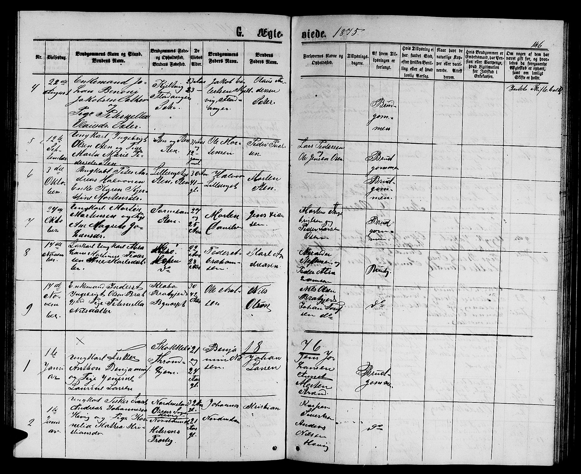 Ministerialprotokoller, klokkerbøker og fødselsregistre - Sør-Trøndelag, SAT/A-1456/658/L0725: Parish register (copy) no. 658C01, 1867-1882, p. 146