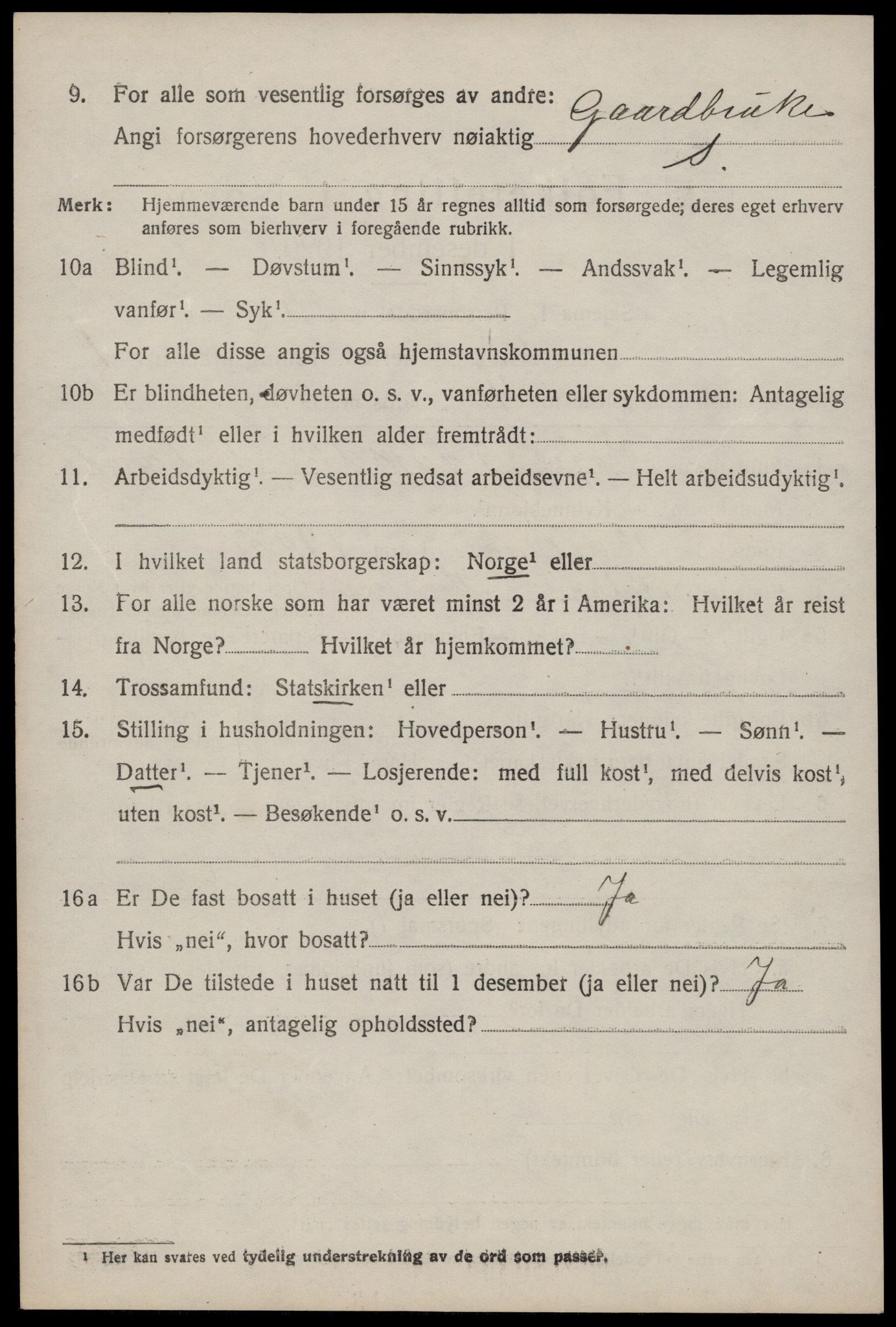 SAKO, 1920 census for Mo, 1920, p. 1085