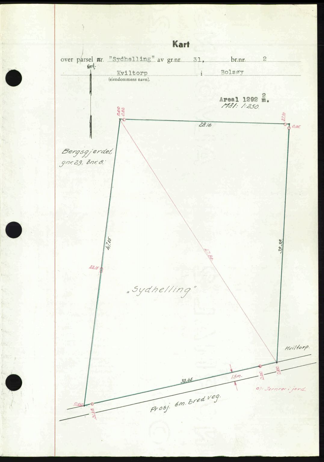 Romsdal sorenskriveri, AV/SAT-A-4149/1/2/2C: Mortgage book no. A30, 1949-1949, Diary no: : 2224/1949