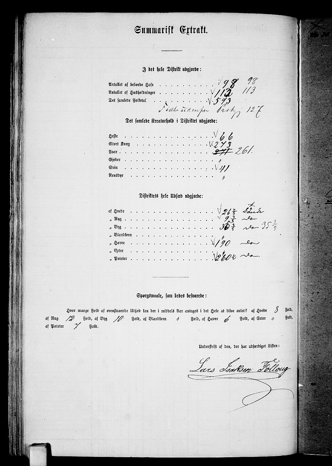 RA, 1865 census for Gjerpen, 1865, p. 137