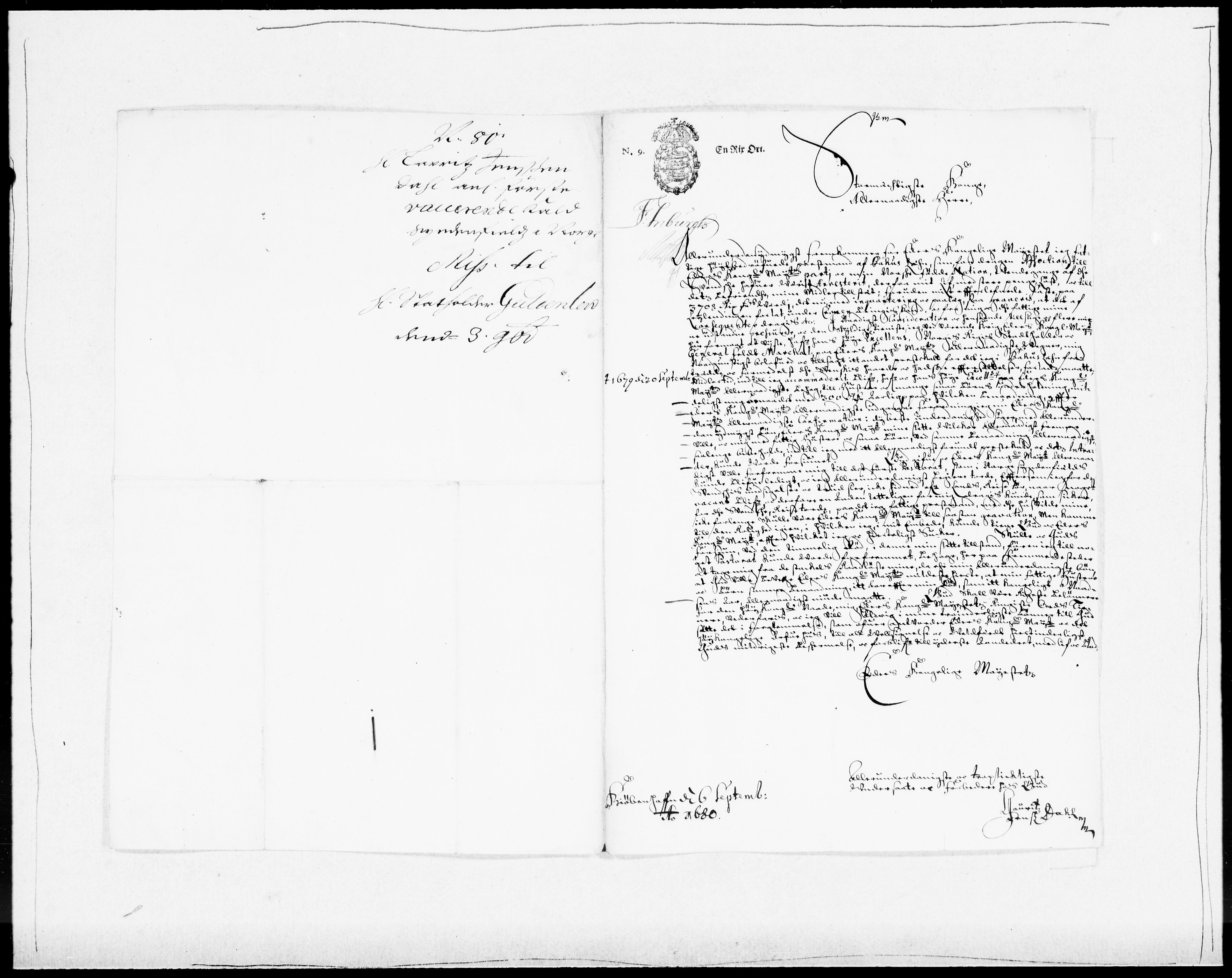 Danske Kanselli 1572-1799, AV/RA-EA-3023/F/Fc/Fcc/Fcca/L0033: Norske innlegg 1572-1799, 1680-1681, p. 170