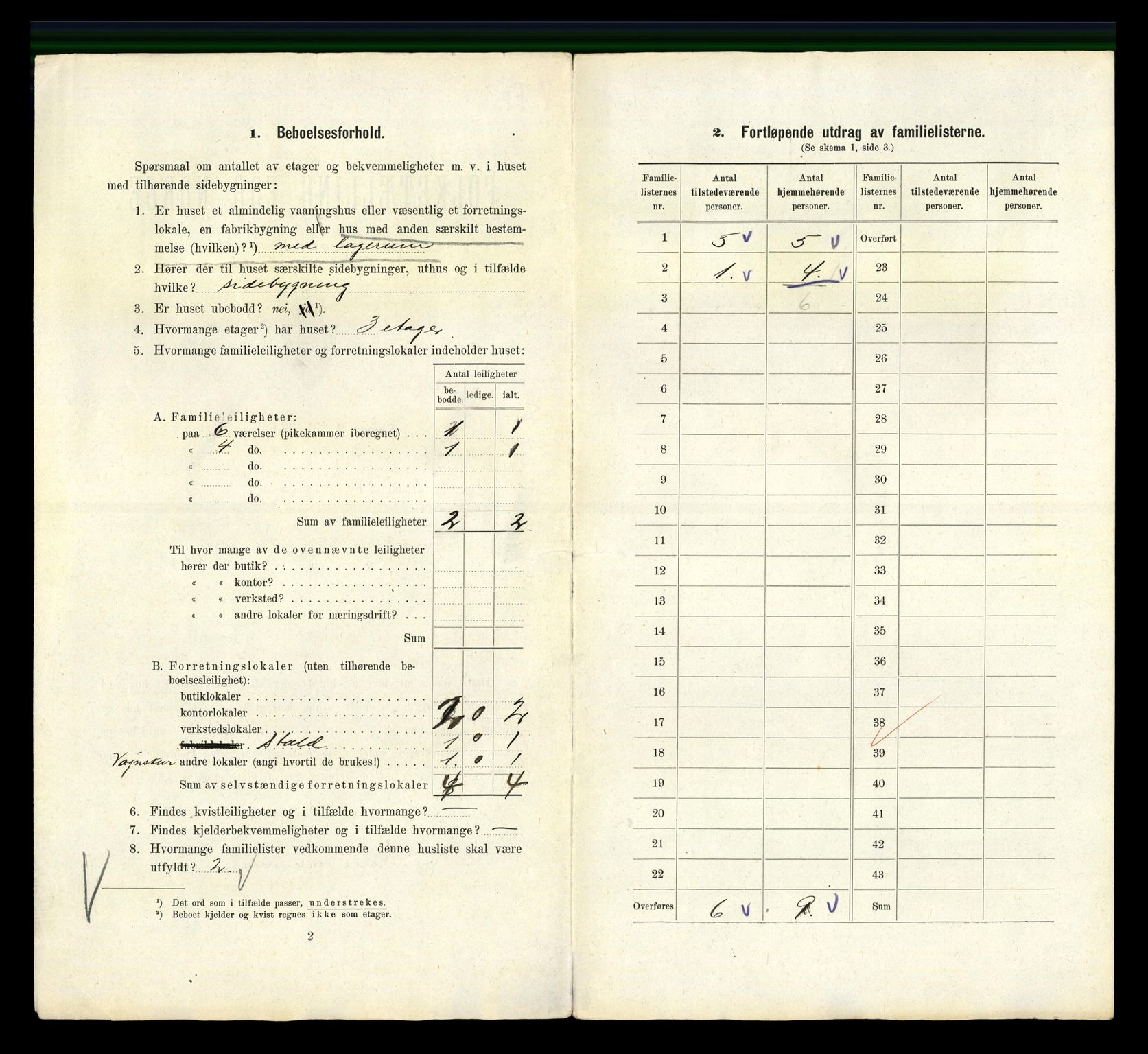 RA, 1910 census for Kristiania, 1910, p. 45736