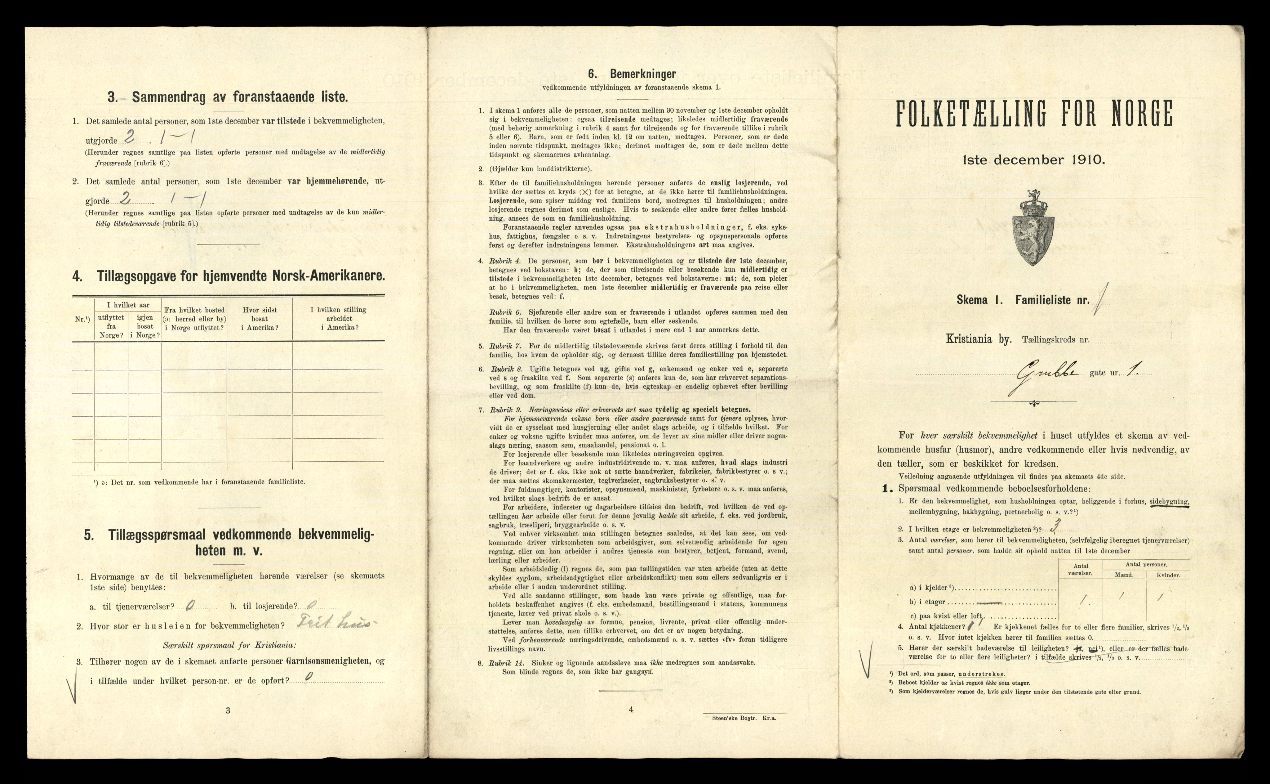 RA, 1910 census for Kristiania, 1910, p. 29191