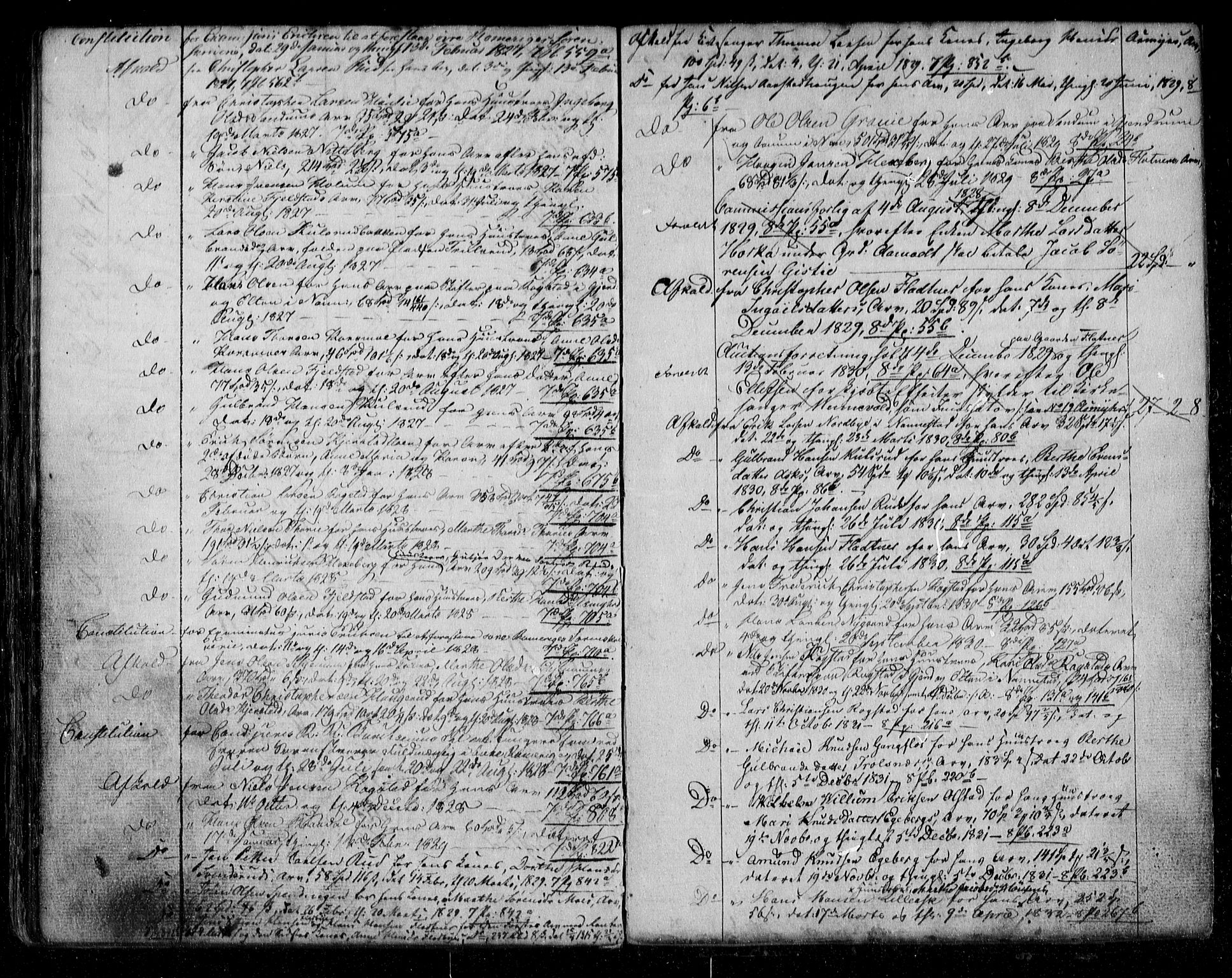 Øvre Romerike sorenskriveri, SAO/A-10649/G/Ga/Gae/L0006: Mortgage register no. 6, 1753-1848