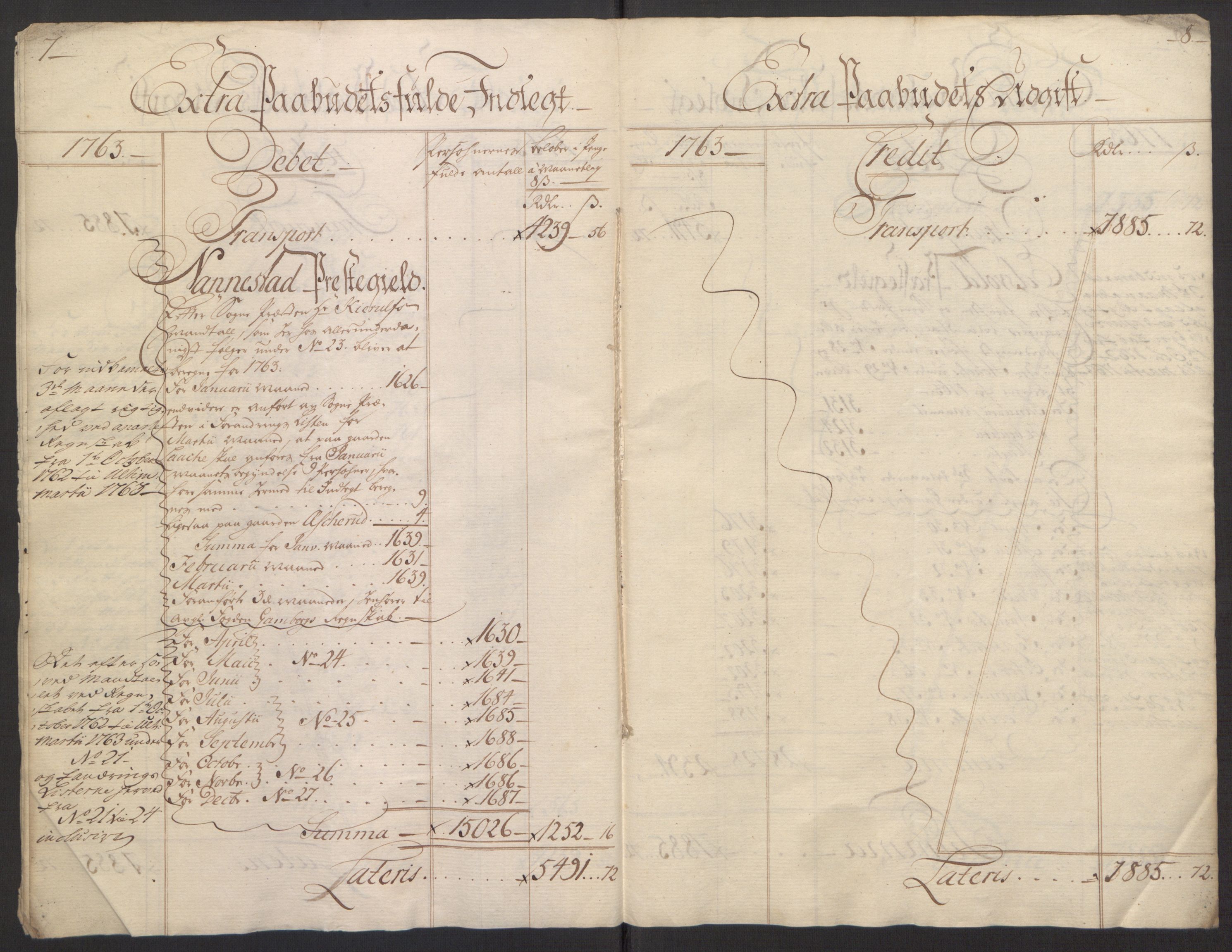 Rentekammeret inntil 1814, Reviderte regnskaper, Fogderegnskap, AV/RA-EA-4092/R12/L0803: Ekstraskatten Øvre Romerike, 1763-1764, p. 9