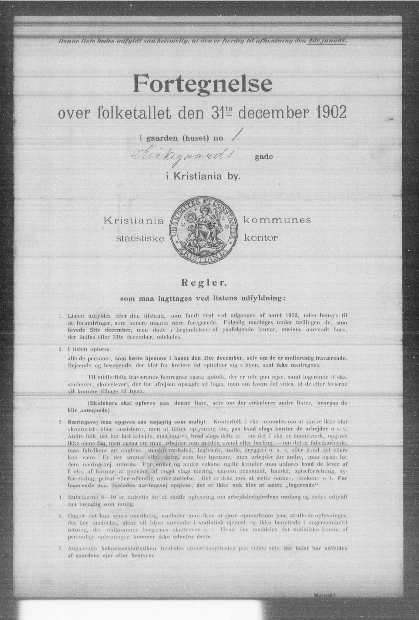 OBA, Municipal Census 1902 for Kristiania, 1902, p. 9512