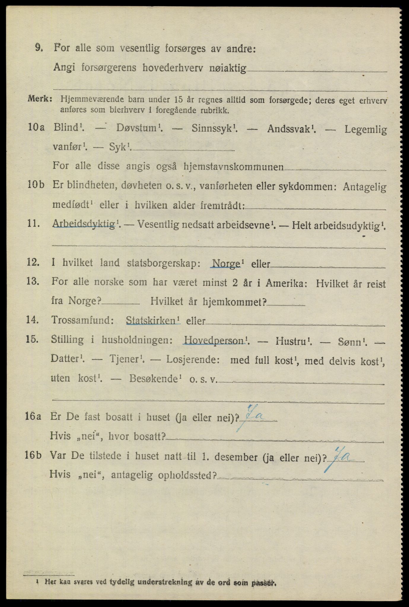 SAO, 1920 census for Blaker, 1920, p. 2320