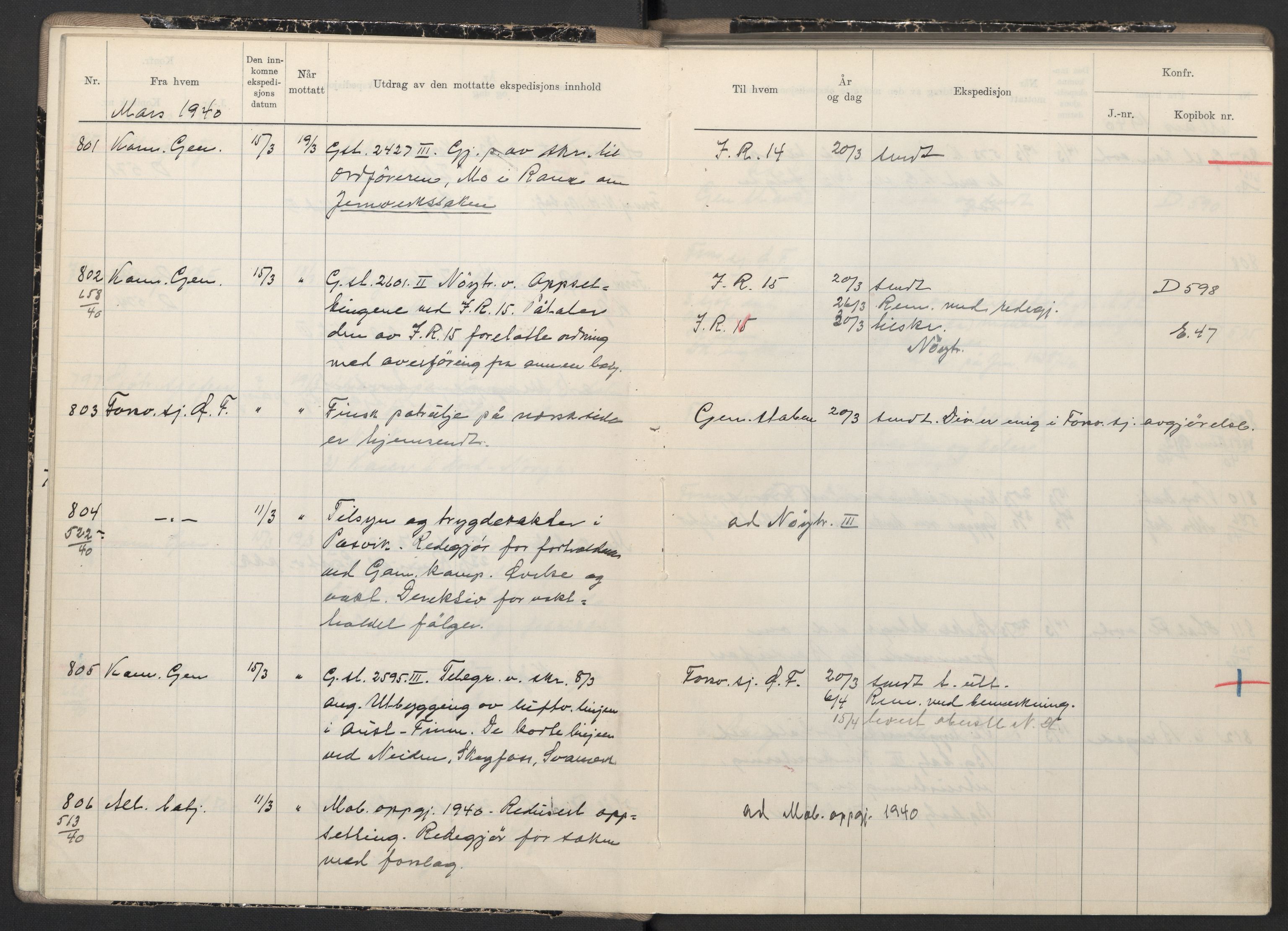 Forsvaret, Forsvarets krigshistoriske avdeling, AV/RA-RAFA-2017/Y/Yb/L0120: II-C-11-600  -  6. Divisjon, 1940, p. 60