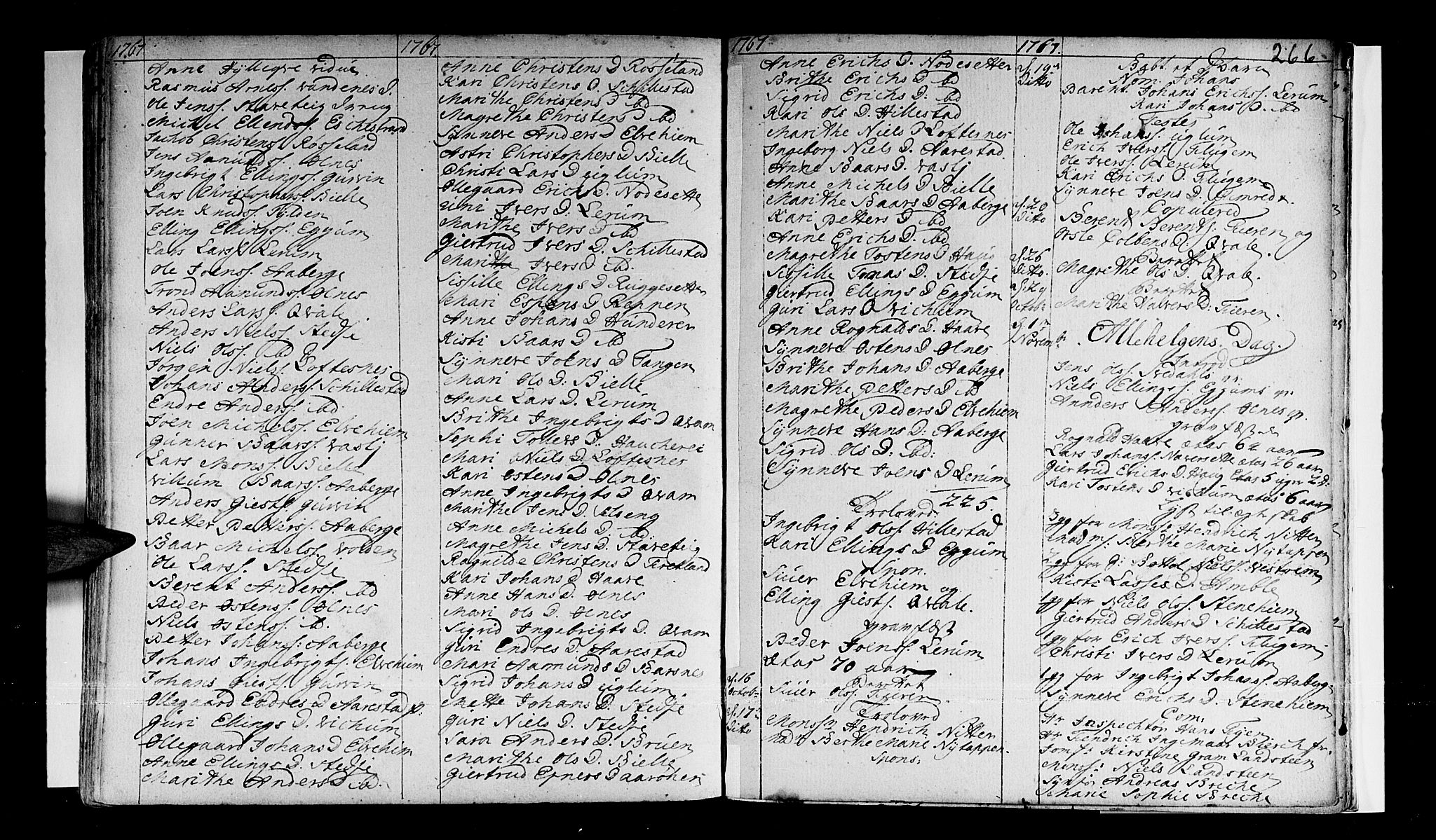 Sogndal sokneprestembete, AV/SAB-A-81301/H/Haa/Haaa/L0003: Parish register (official) no. A 3, 1747-1768, p. 266