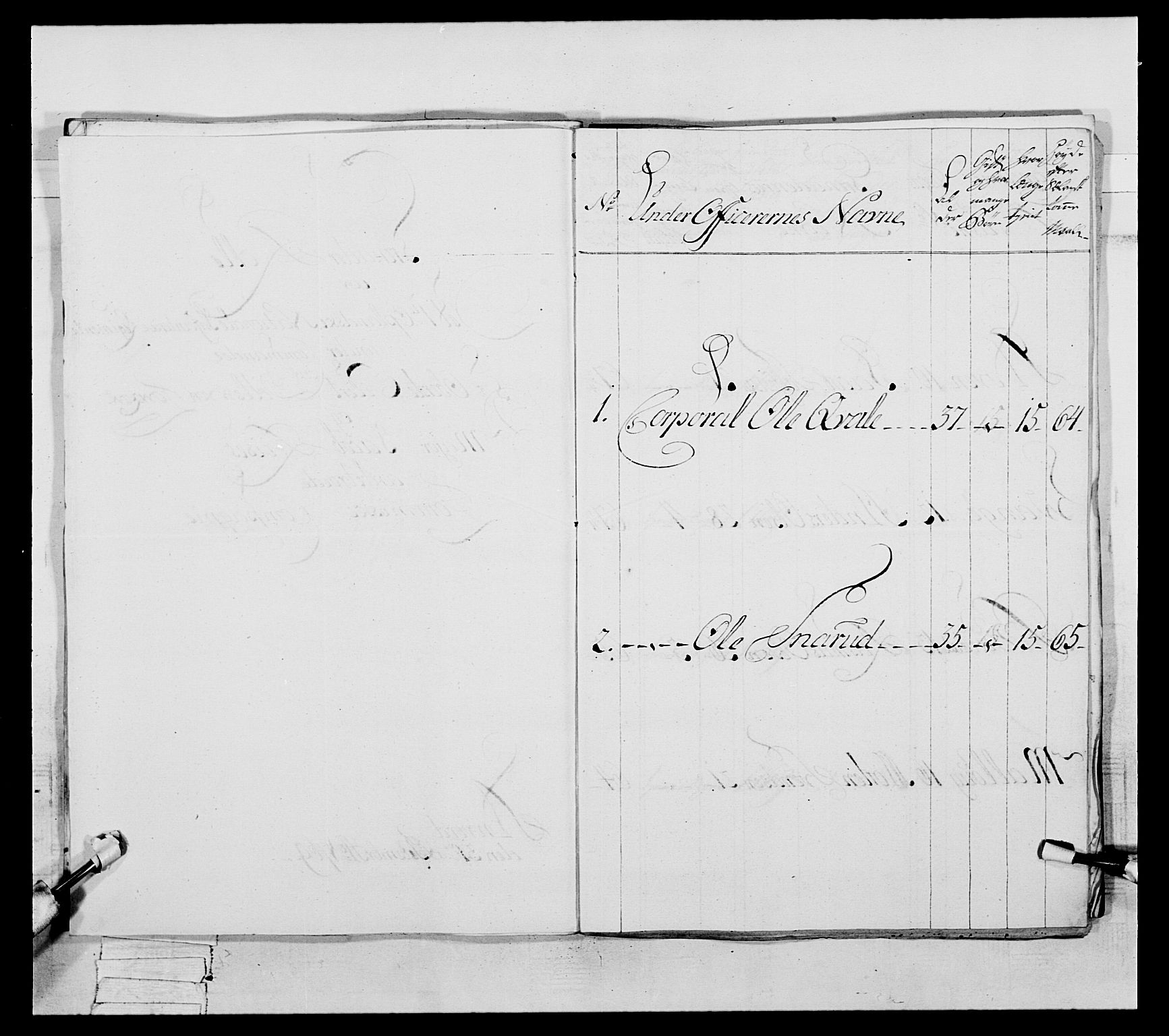 Generalitets- og kommissariatskollegiet, Det kongelige norske kommissariatskollegium, AV/RA-EA-5420/E/Eh/L0057: 1. Opplandske nasjonale infanteriregiment, 1769-1771, p. 364