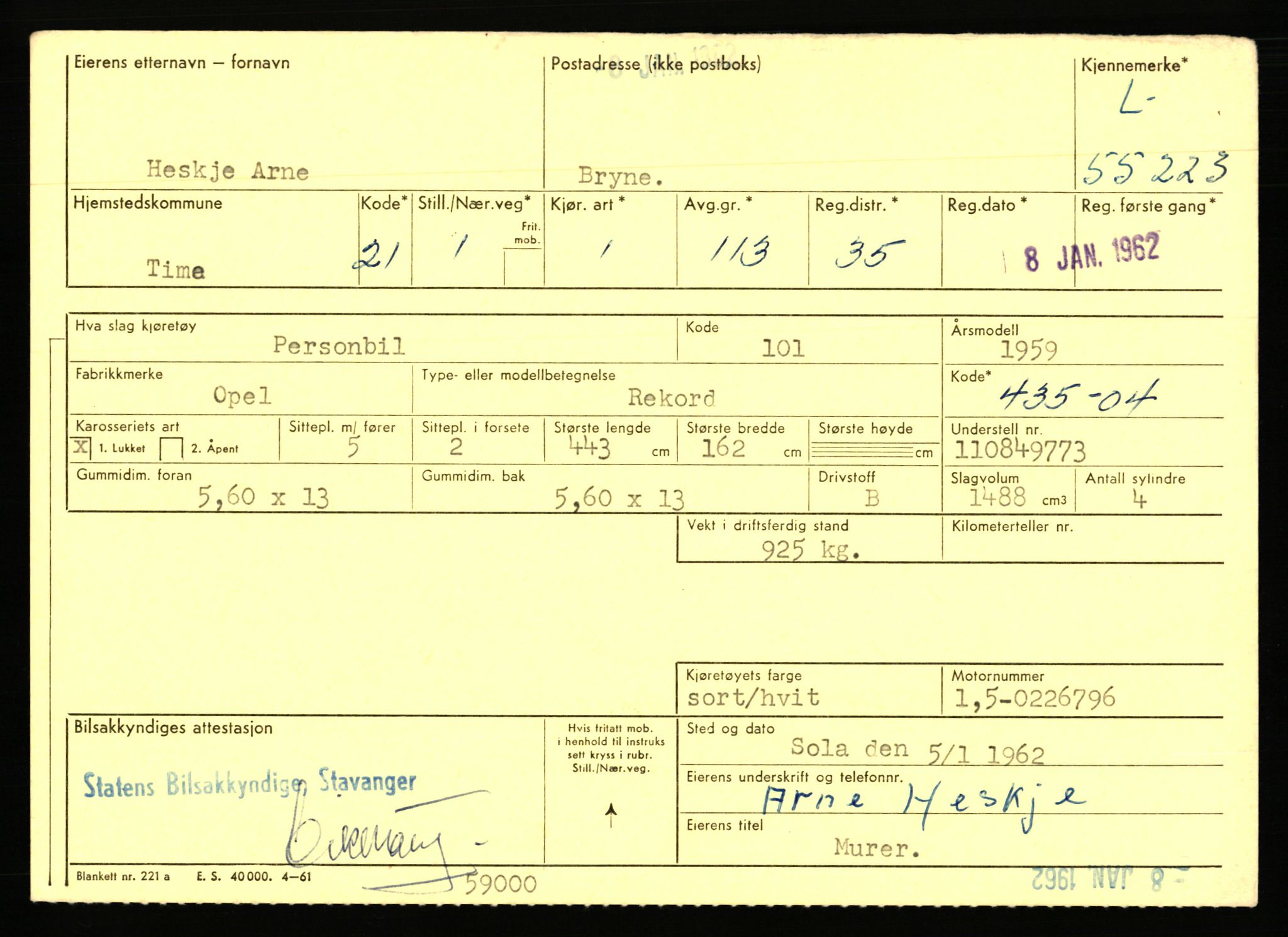 Stavanger trafikkstasjon, AV/SAST-A-101942/0/F/L0054: L-54200 - L-55699, 1930-1971, p. 2087