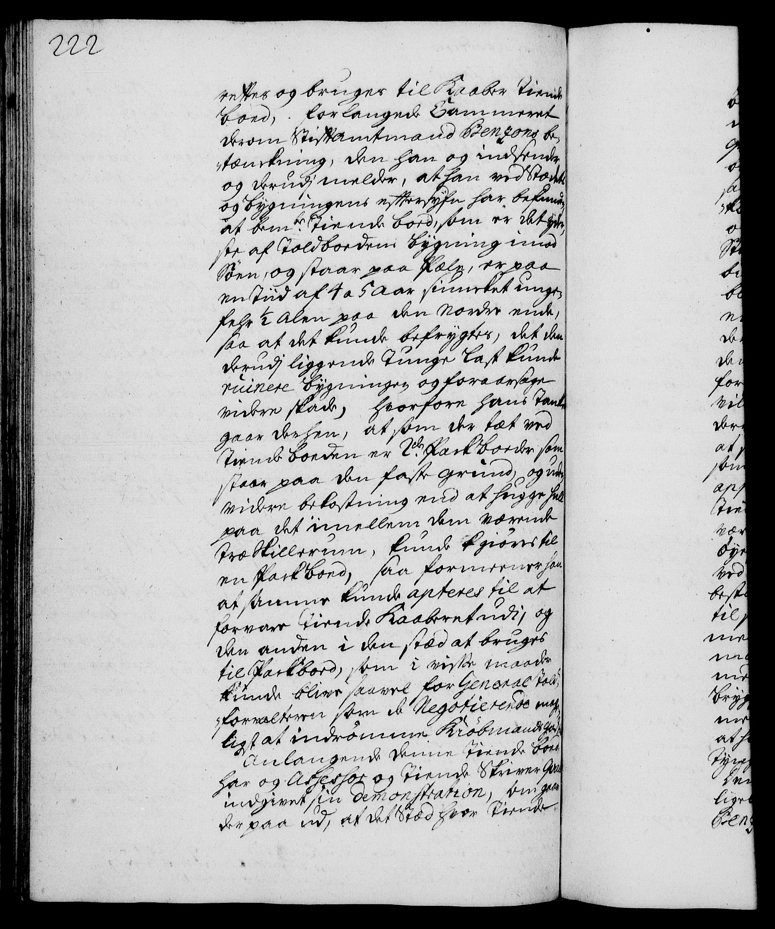 Rentekammeret, Kammerkanselliet, RA/EA-3111/G/Gh/Gha/L0016: Norsk ekstraktmemorialprotokoll (merket RK 53.61), 1734-1735, p. 222