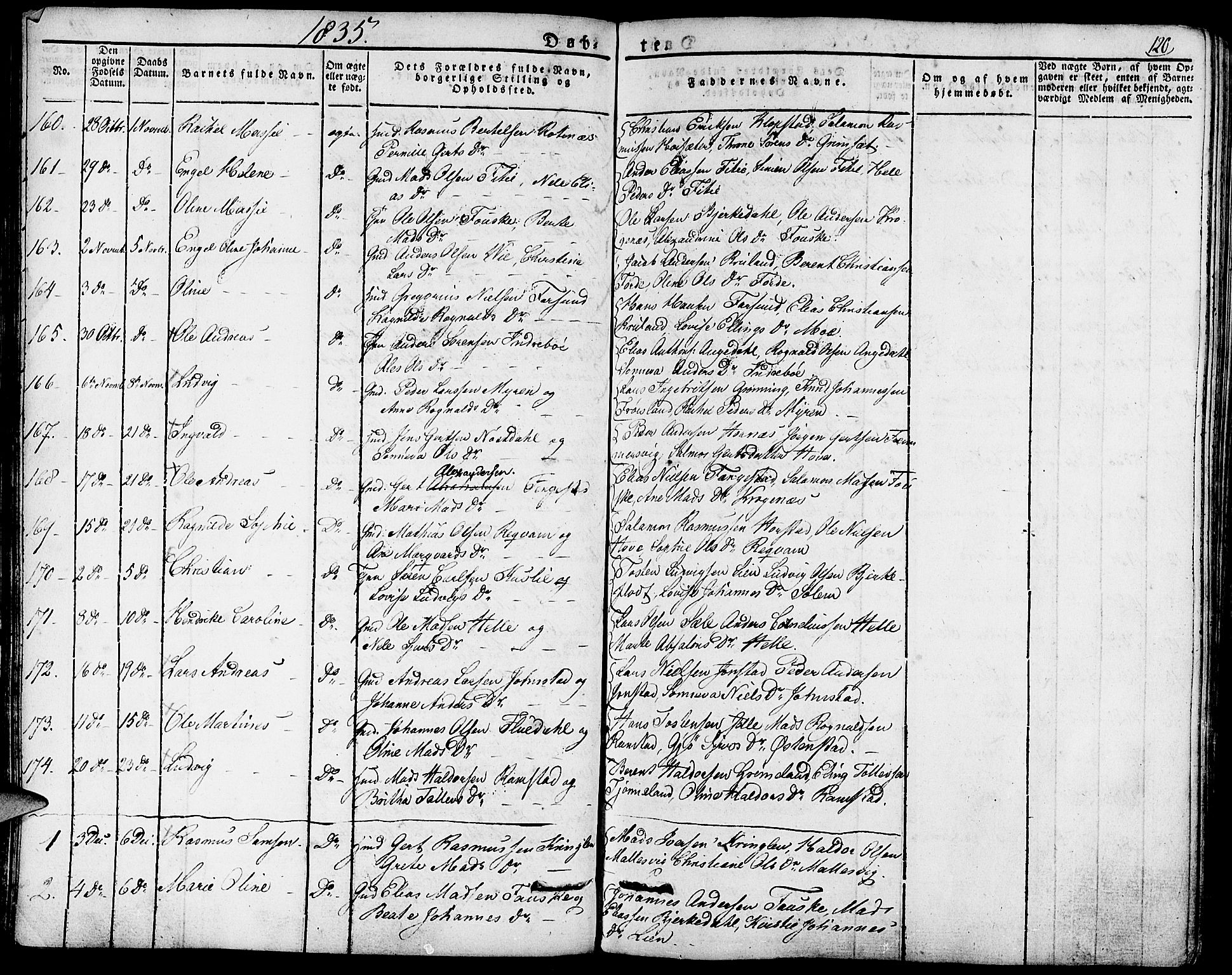 Førde sokneprestembete, SAB/A-79901/H/Haa/Haaa/L0006: Parish register (official) no. A 6, 1821-1842, p. 120