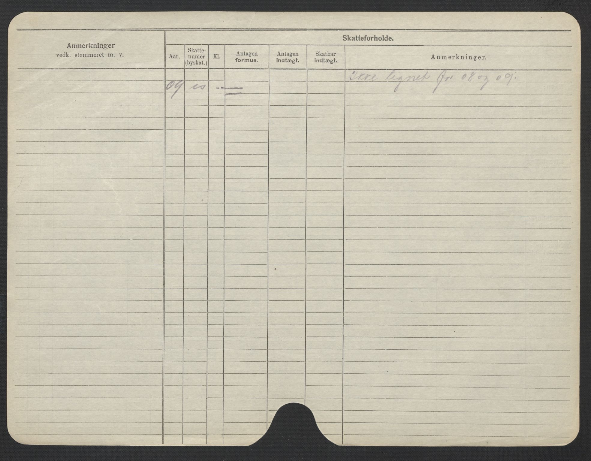 Oslo folkeregister, Registerkort, AV/SAO-A-11715/F/Fa/Fac/L0019: Kvinner, 1906-1914, p. 904b
