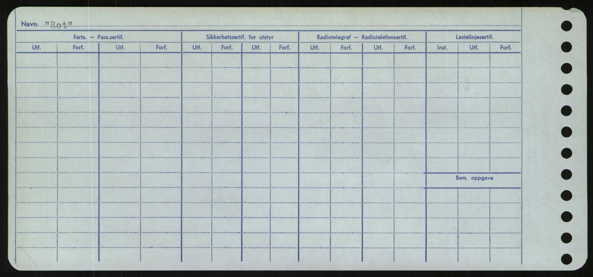 Sjøfartsdirektoratet med forløpere, Skipsmålingen, RA/S-1627/H/Hd/L0031: Fartøy, Rju-Sam, p. 224