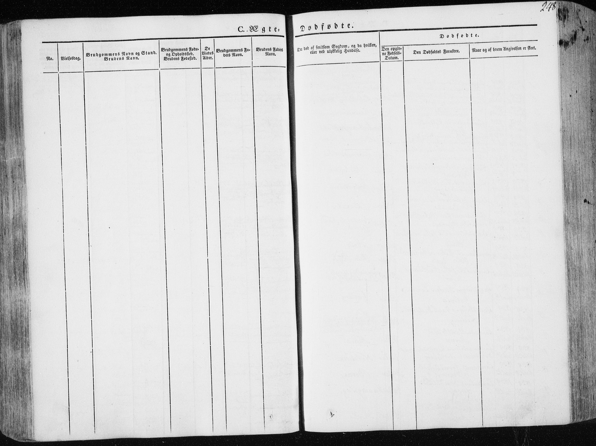 Ministerialprotokoller, klokkerbøker og fødselsregistre - Nord-Trøndelag, SAT/A-1458/713/L0115: Parish register (official) no. 713A06, 1838-1851, p. 248