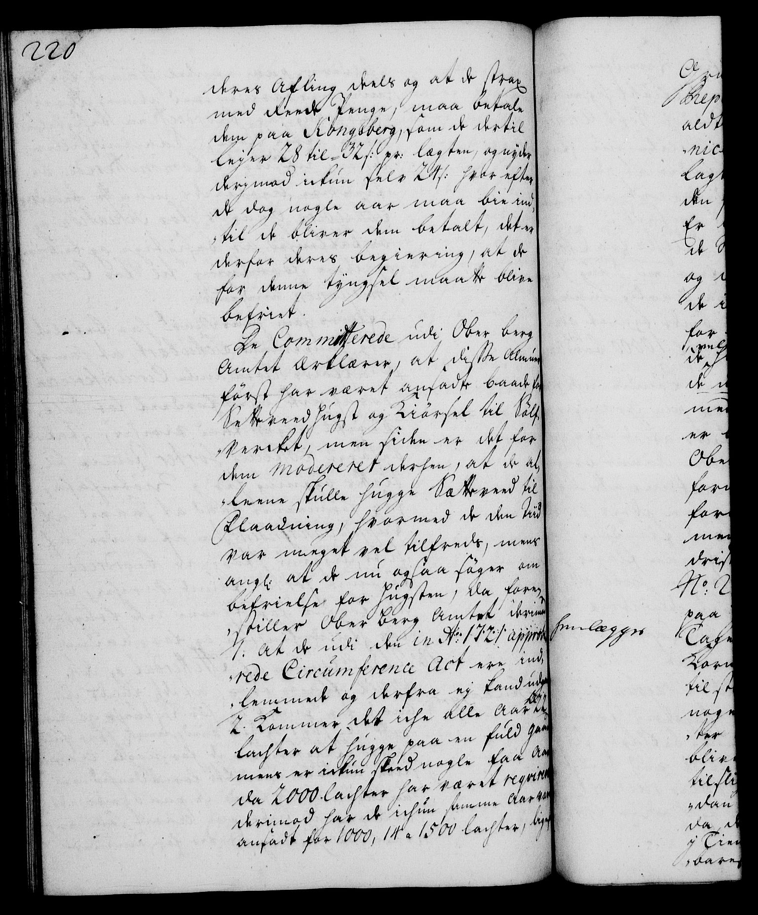 Rentekammeret, Kammerkanselliet, RA/EA-3111/G/Gh/Gha/L0015: Norsk ekstraktmemorialprotokoll (merket RK 53.60), 1733, p. 220