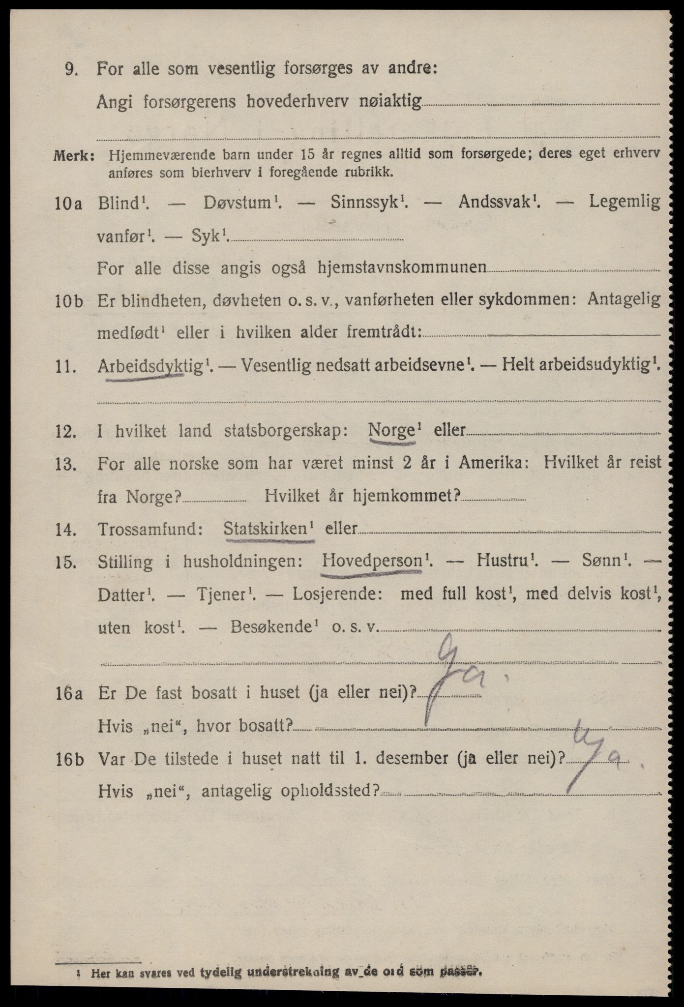 SAT, 1920 census for Aukra, 1920, p. 4544