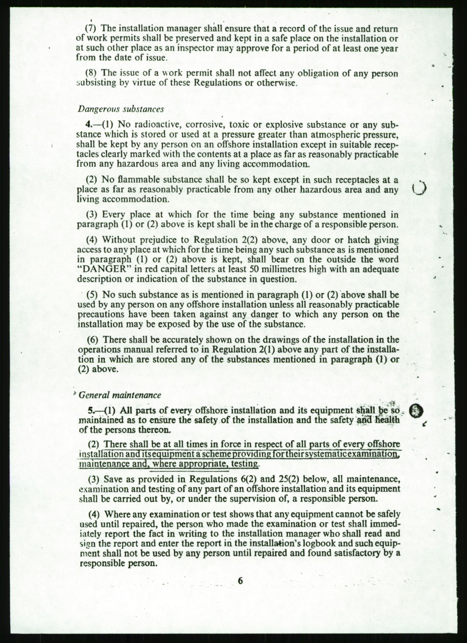 Justisdepartementet, Granskningskommisjonen ved Alexander Kielland-ulykken 27.3.1980, AV/RA-S-1165/D/L0002: I Det norske Veritas (I1-I5, I7-I11, I14-I17, I21-I28, I30-I31)/B Stavanger Drilling A/S (B4), 1980-1981, p. 287