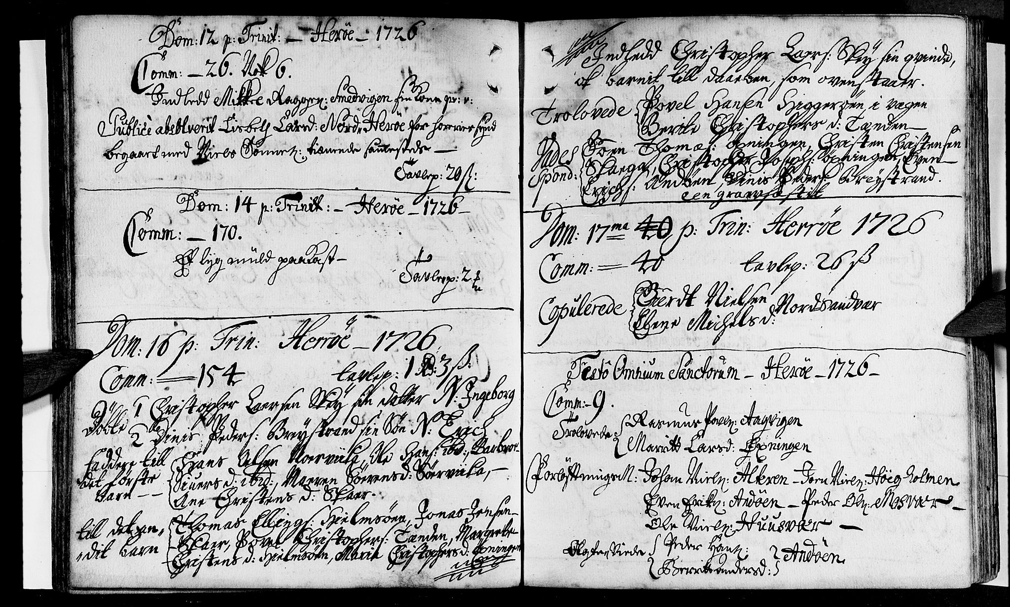 Ministerialprotokoller, klokkerbøker og fødselsregistre - Nordland, AV/SAT-A-1459/834/L0503: Parish register (official) no. 834A01, 1714-1737