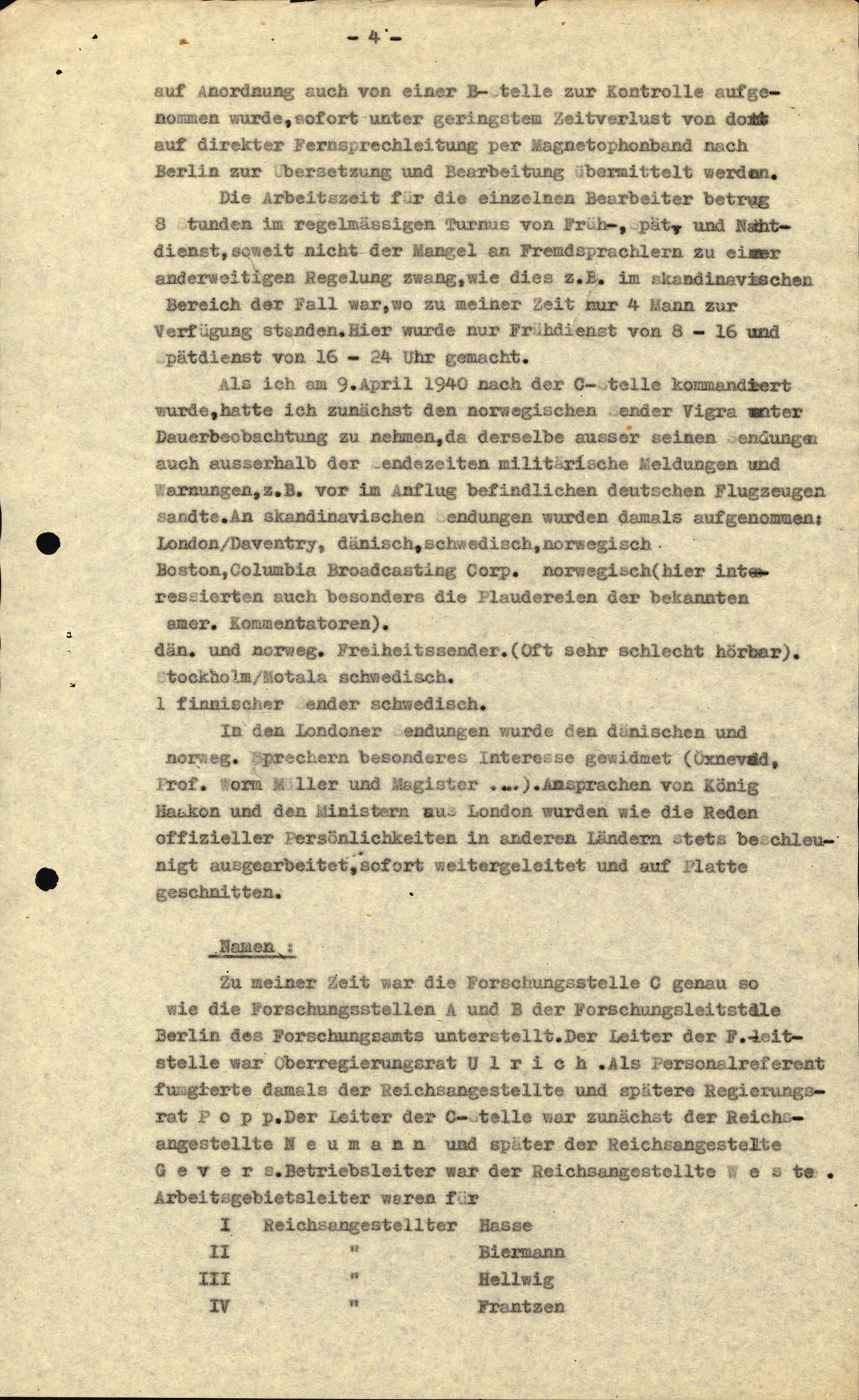 Forsvaret, Forsvarets overkommando II, RA/RAFA-3915/D/Db/L0011: CI Questionaires. Tyske okkupasjonsstyrker i Norge. Tyskere., 1945-1946, p. 293