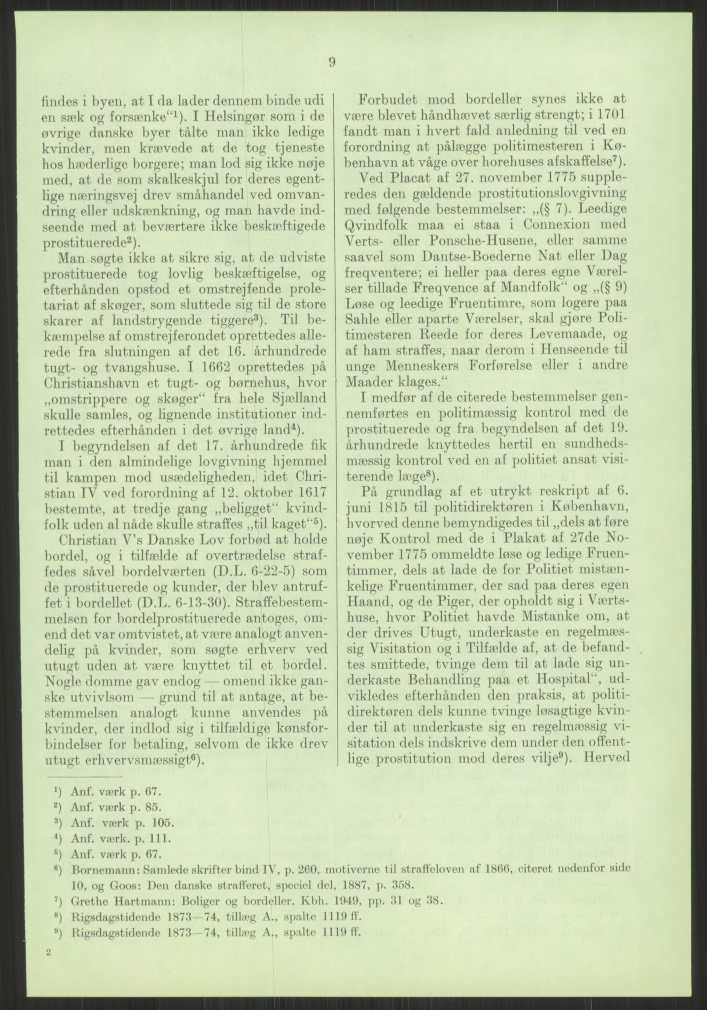 Justisdepartementet, Lovavdelingen, AV/RA-S-3212/D/De/L0029/0001: Straffeloven / Straffelovens revisjon: 5 - Ot. prp. nr.  41 - 1945: Homoseksualiet. 3 mapper, 1956-1970, p. 821