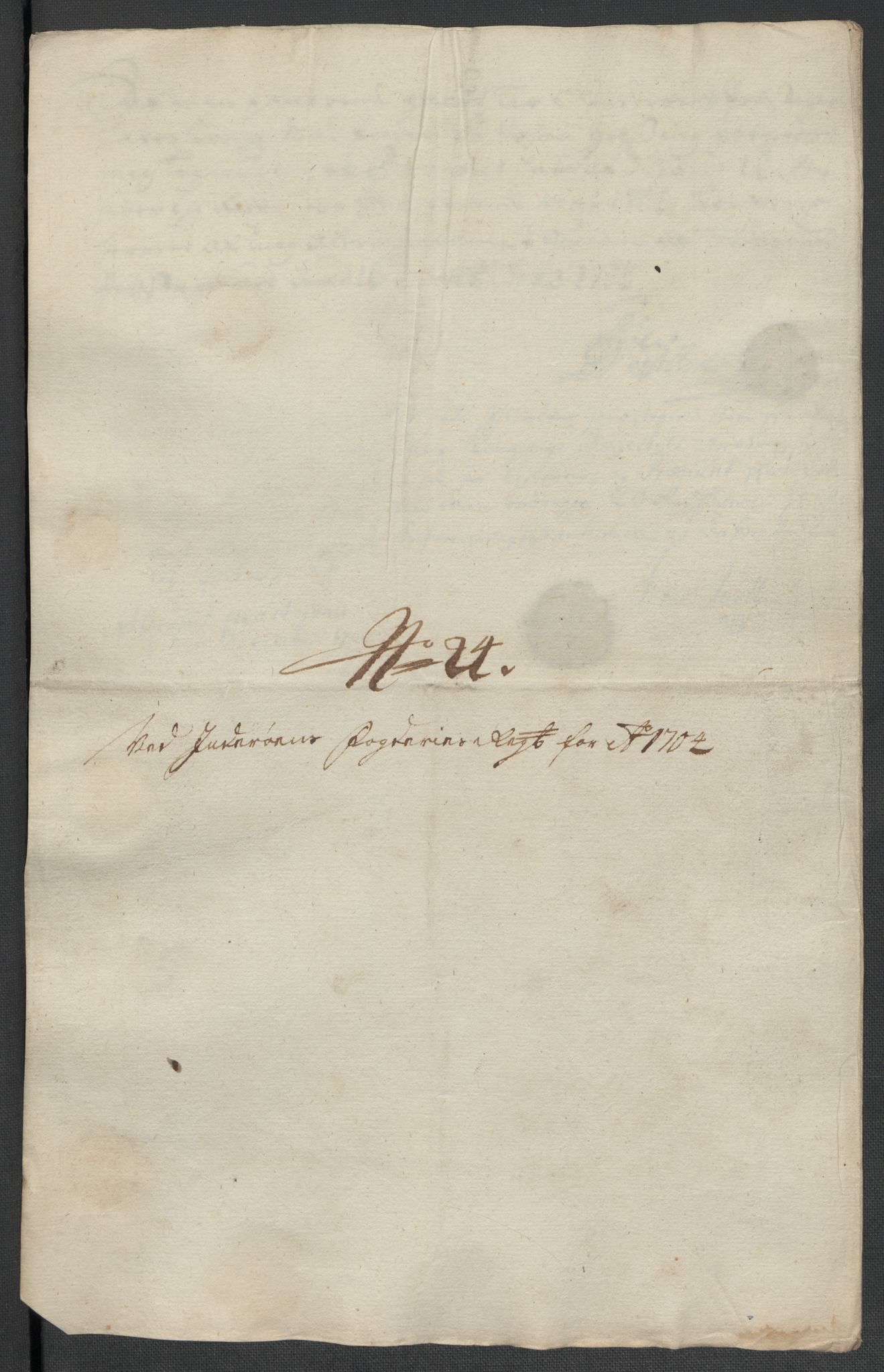 Rentekammeret inntil 1814, Reviderte regnskaper, Fogderegnskap, RA/EA-4092/R63/L4313: Fogderegnskap Inderøy, 1703-1704, p. 547