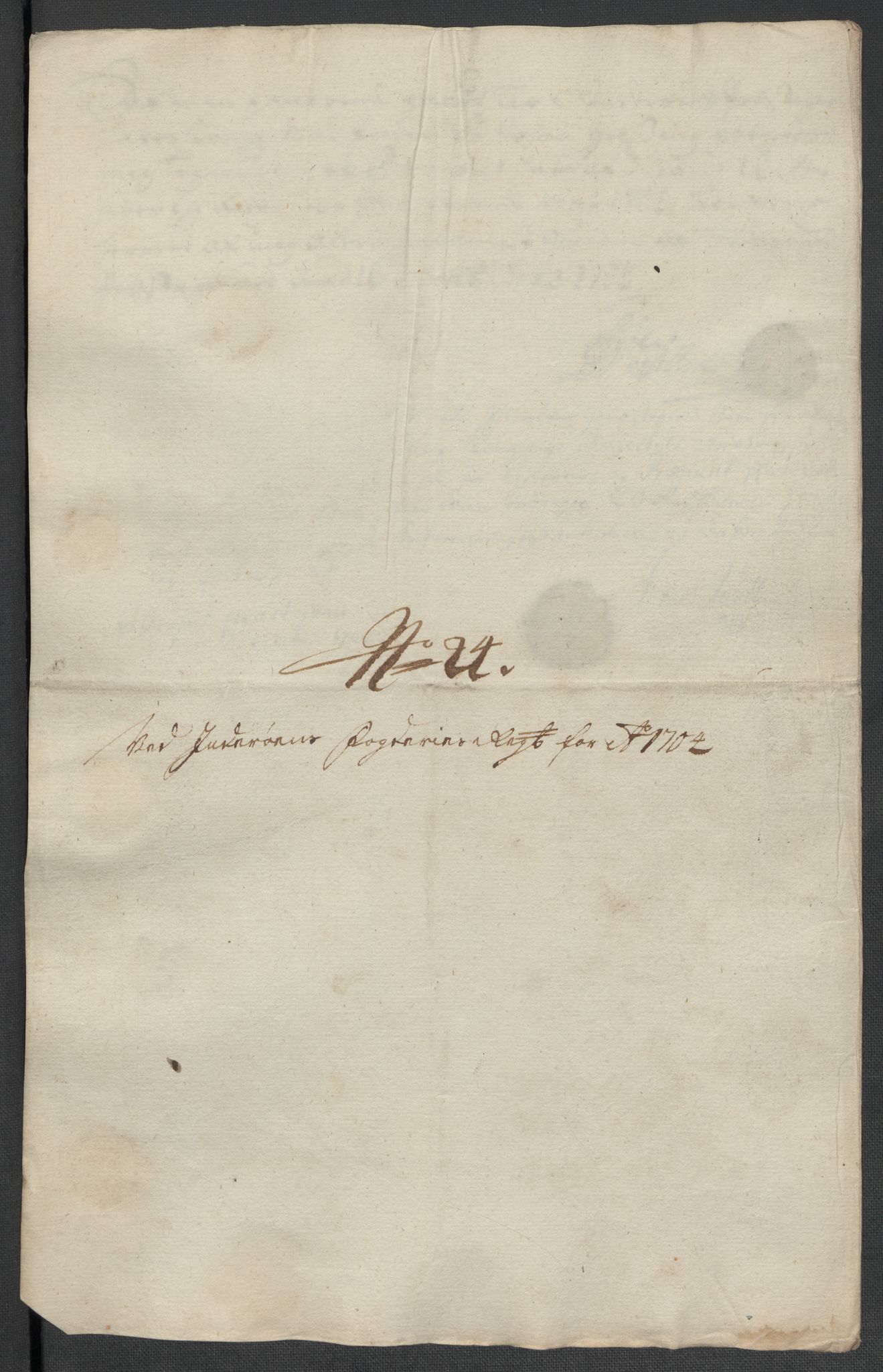 Rentekammeret inntil 1814, Reviderte regnskaper, Fogderegnskap, AV/RA-EA-4092/R63/L4313: Fogderegnskap Inderøy, 1703-1704, p. 547