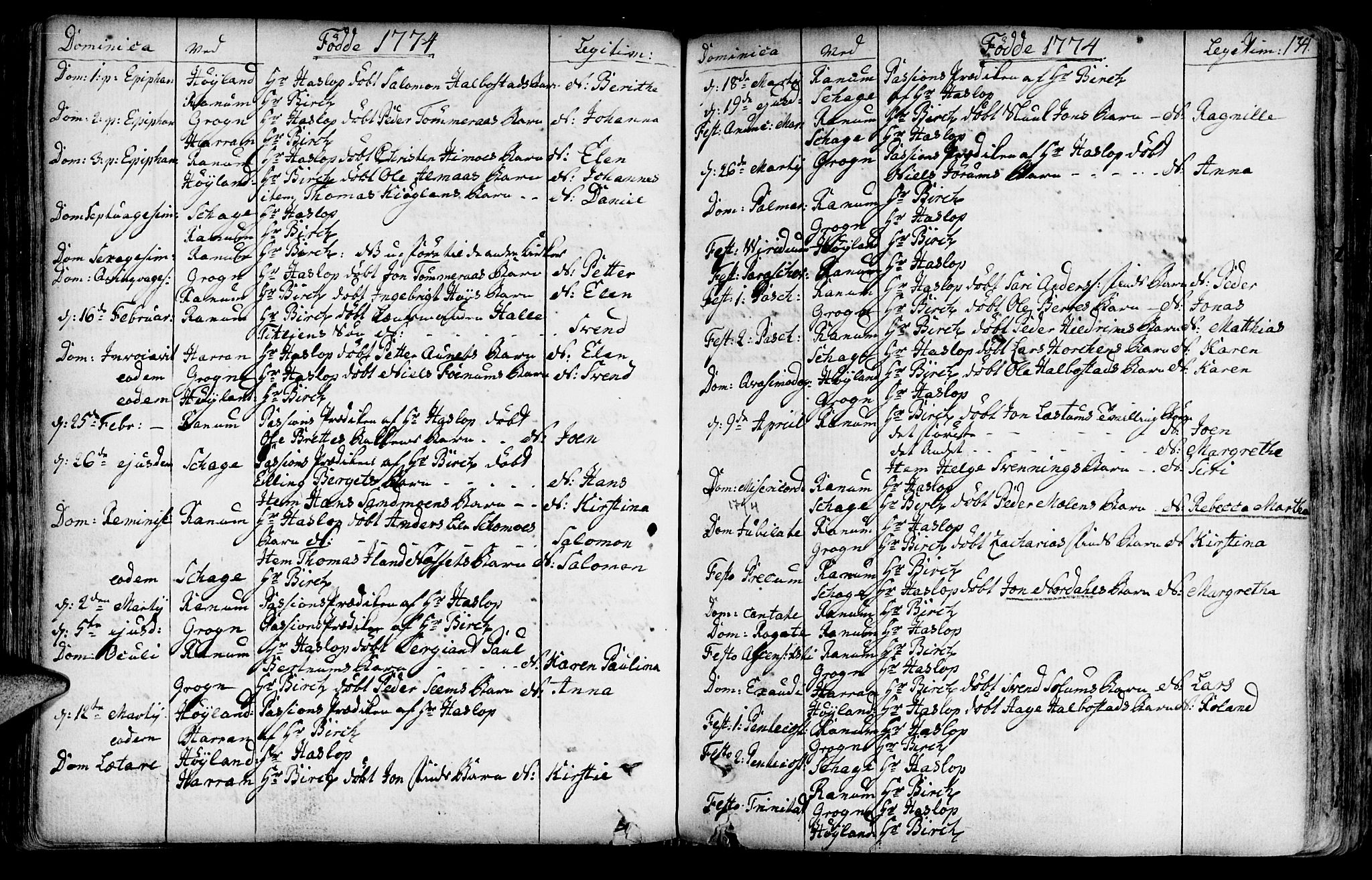 Ministerialprotokoller, klokkerbøker og fødselsregistre - Nord-Trøndelag, SAT/A-1458/764/L0542: Parish register (official) no. 764A02, 1748-1779, p. 134