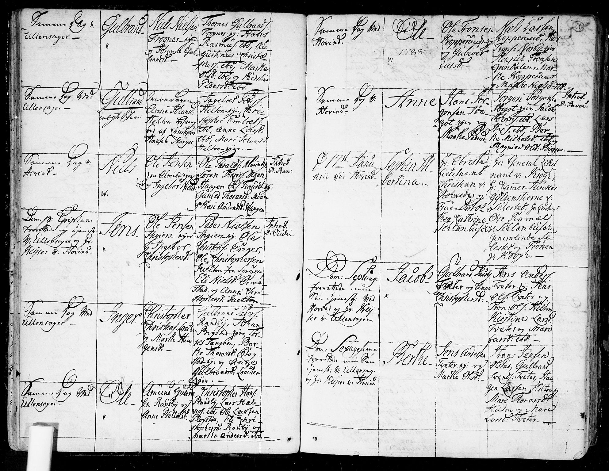 Ullensaker prestekontor Kirkebøker, SAO/A-10236a/F/Fa/L0007: Parish register (official) no. I 7, 1786-1815, p. 26