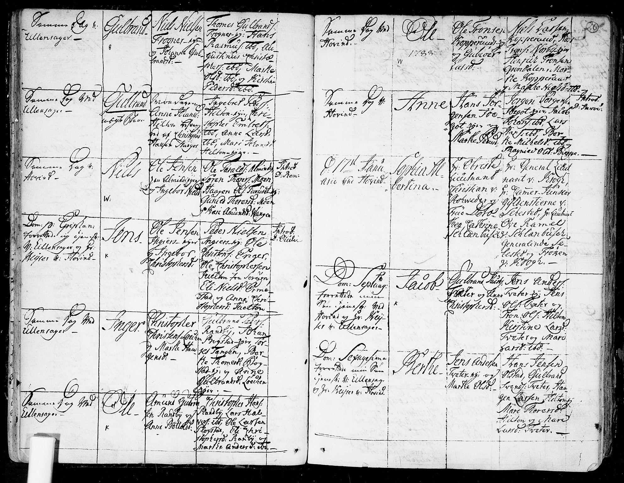 Ullensaker prestekontor Kirkebøker, AV/SAO-A-10236a/F/Fa/L0007: Parish register (official) no. I 7, 1786-1815, p. 26