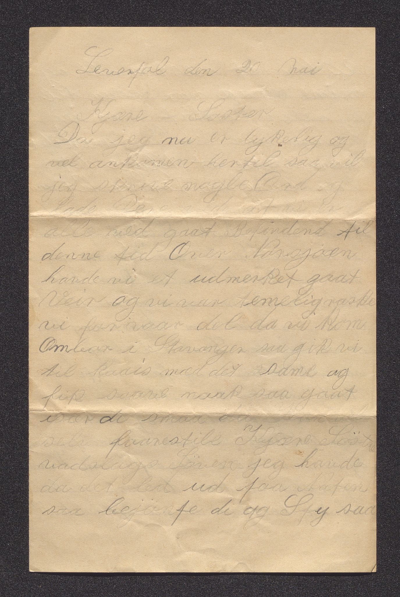 Pa 0273 - Amerikabrev fra Bjøravågen, AV/SAST-A-100411/Y/Ya/L0001: Brev, 1871-1930, p. 251