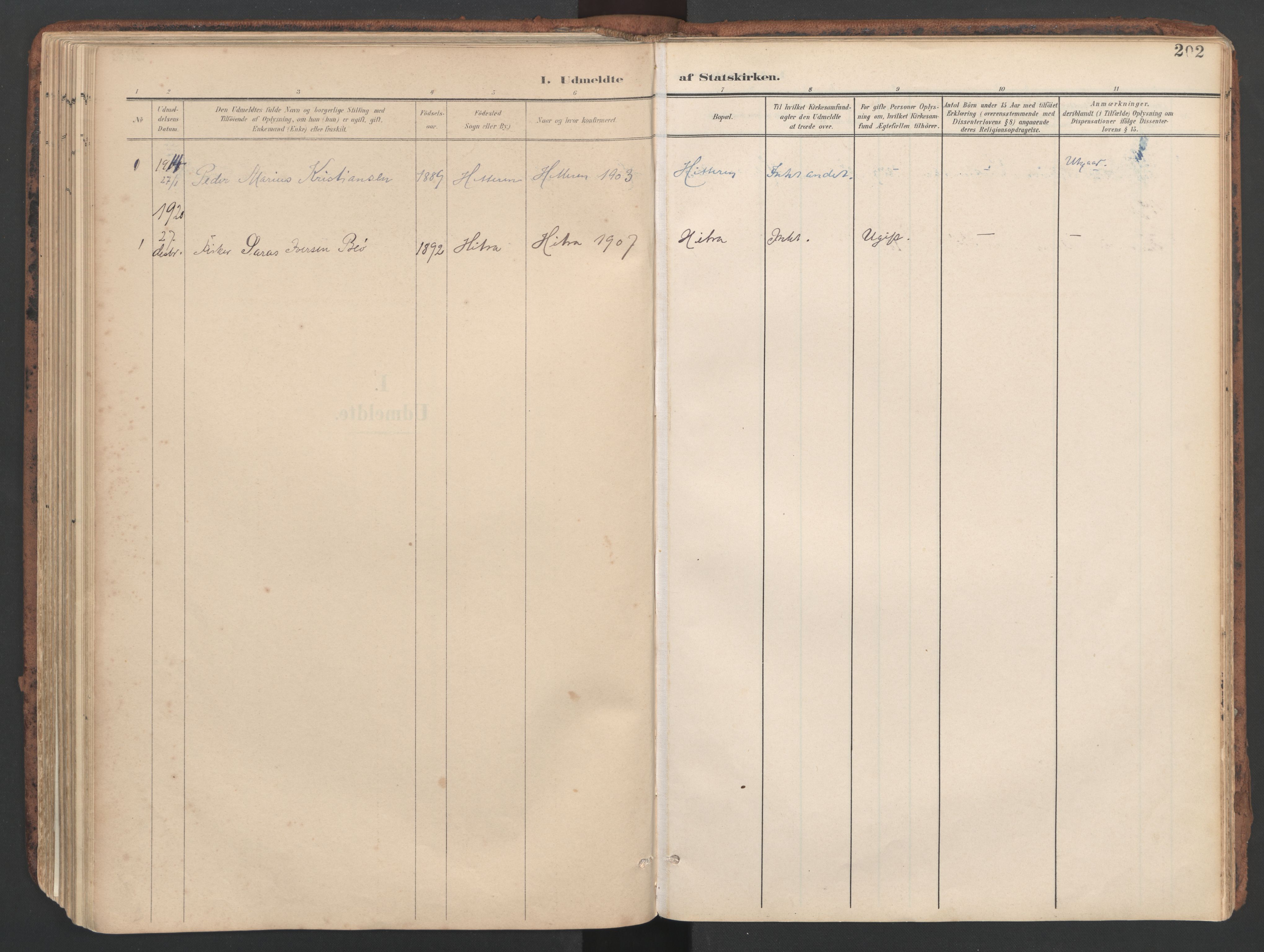 Ministerialprotokoller, klokkerbøker og fødselsregistre - Sør-Trøndelag, SAT/A-1456/634/L0537: Parish register (official) no. 634A13, 1896-1922, p. 202