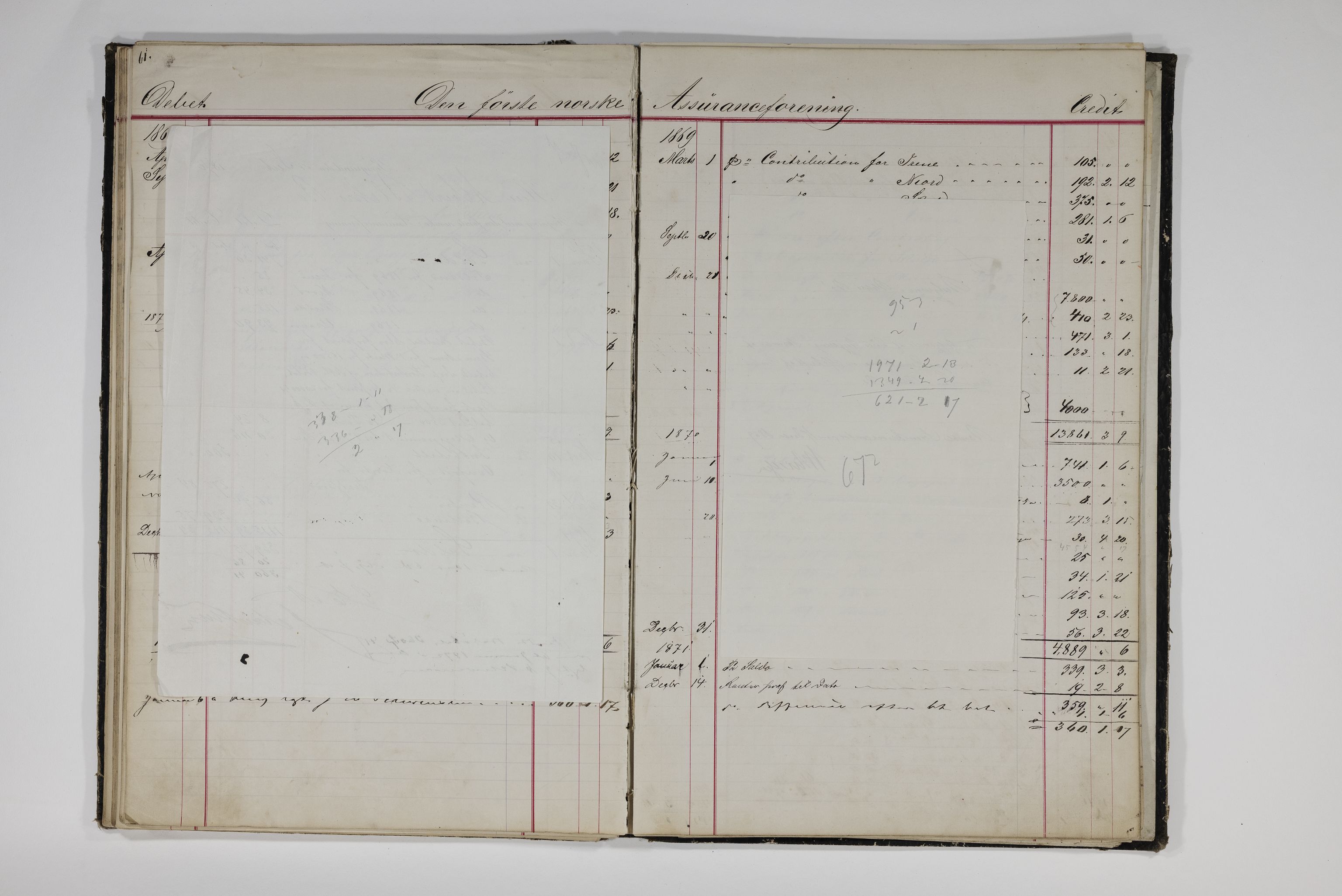 Blehr/ Kjellestad, TEMU/TGM-A-1212/R/Rd/L0013: Regnskapsbok-A.Blehrs dødsbo, 1869-1872, p. 55