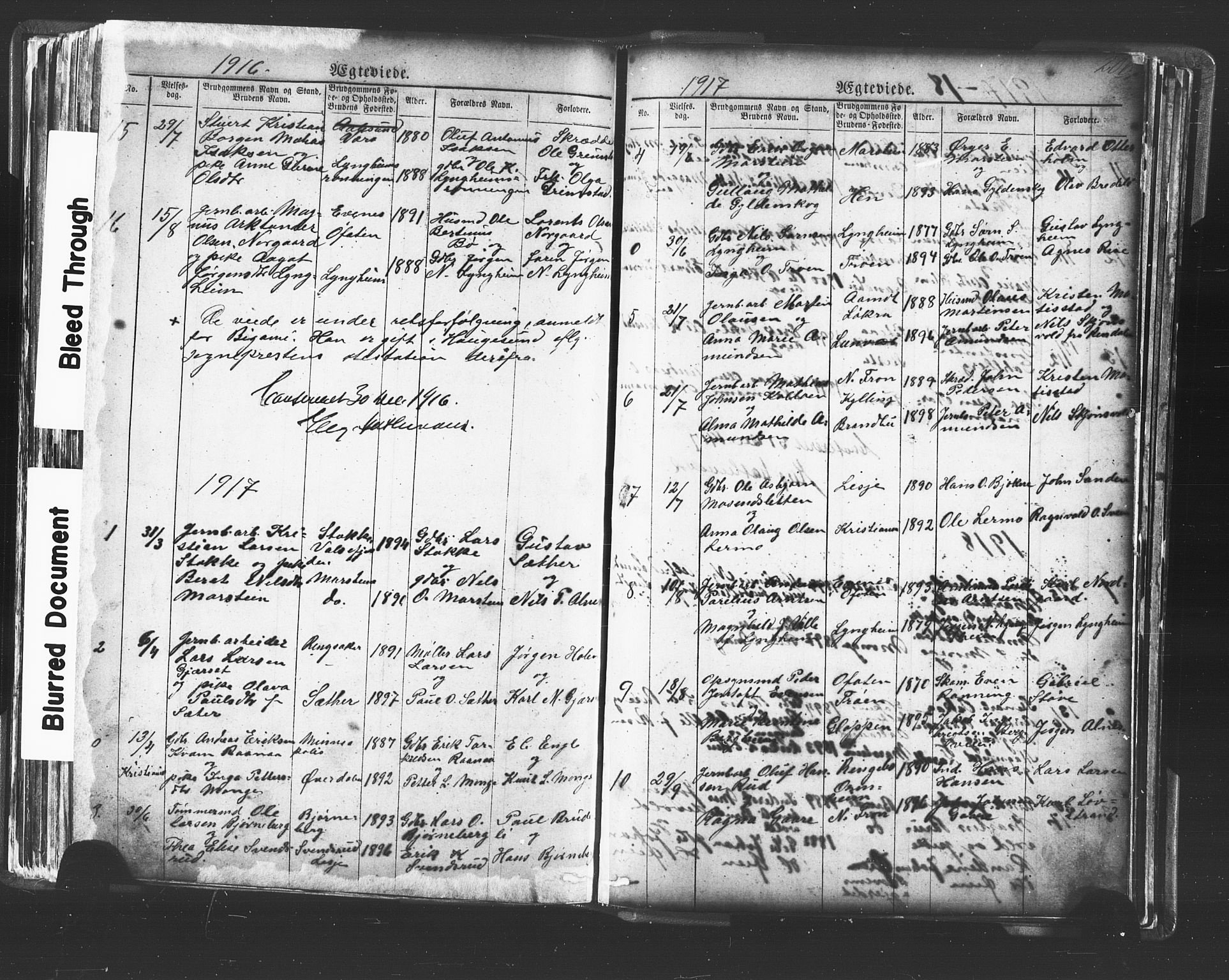 Ministerialprotokoller, klokkerbøker og fødselsregistre - Møre og Romsdal, SAT/A-1454/546/L0596: Parish register (copy) no. 546C02, 1867-1921, p. 206